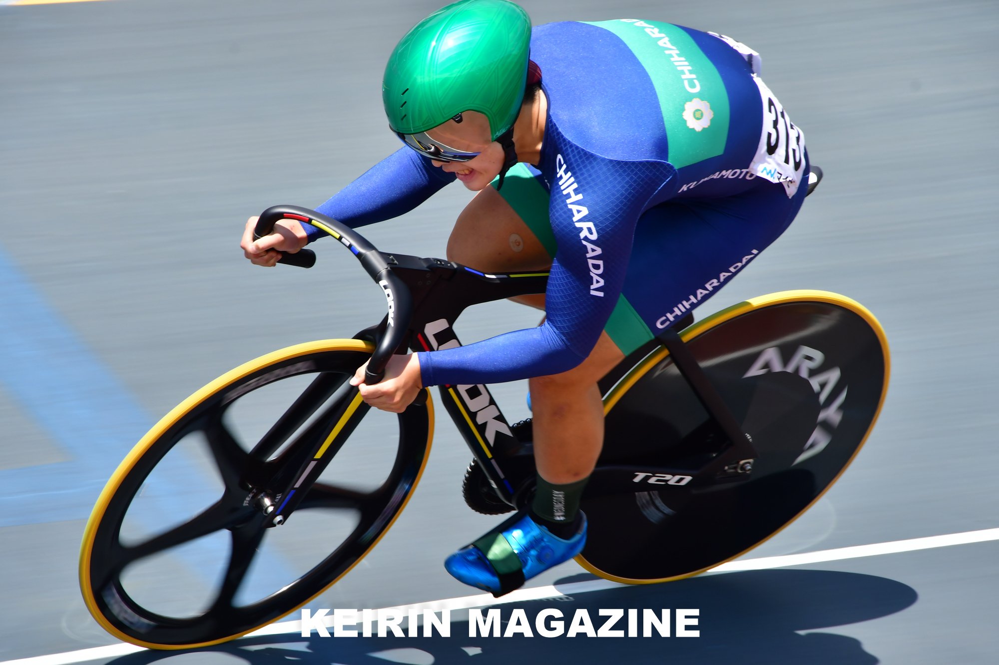 インターハイ21 福井 トラック自転車競技 男子スプリント予選 2 写真 Keirin Magazine Note