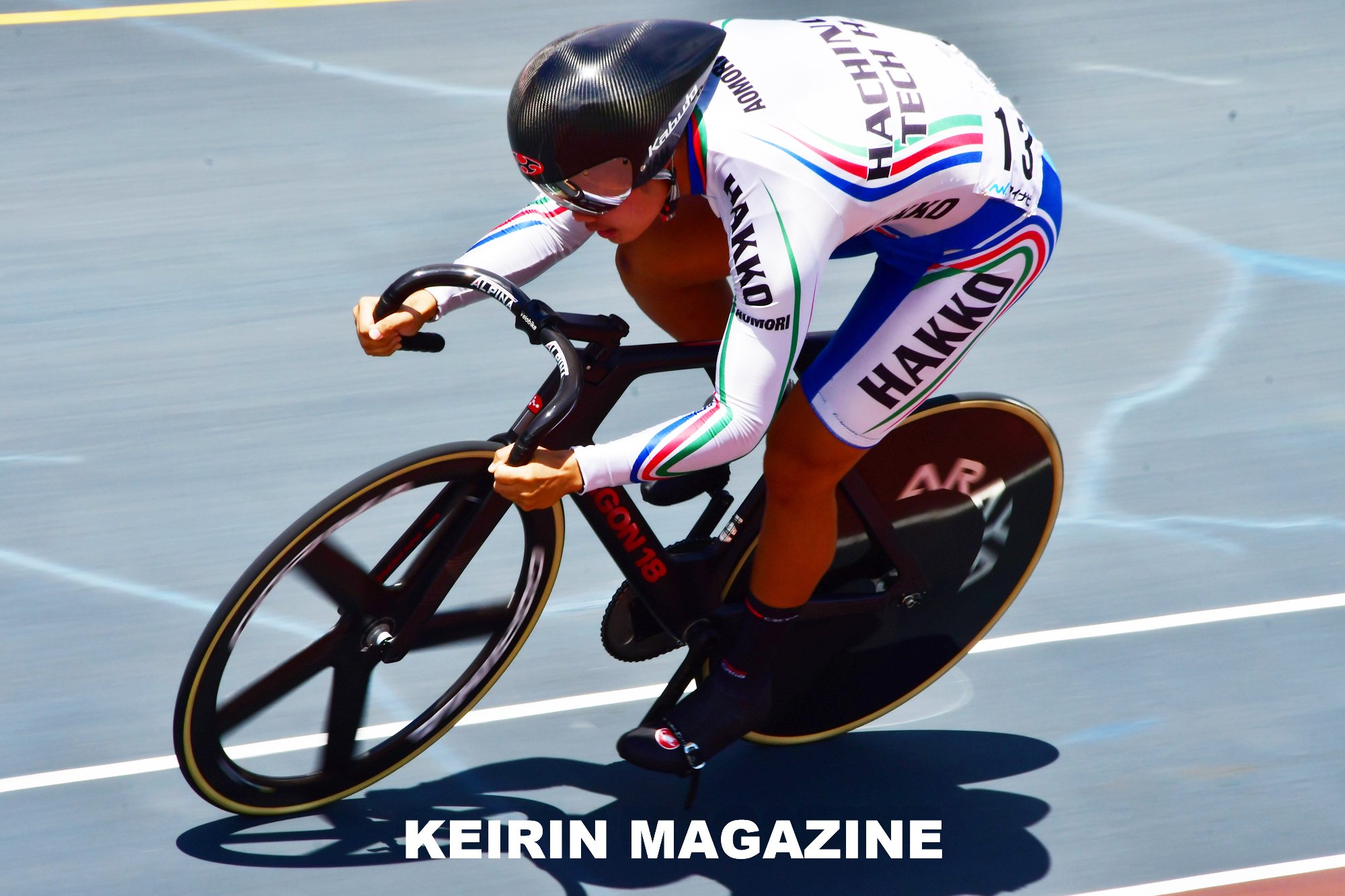インターハイ21 福井 トラック自転車競技 男子スプリント予選 2 写真 Keirin Magazine Note