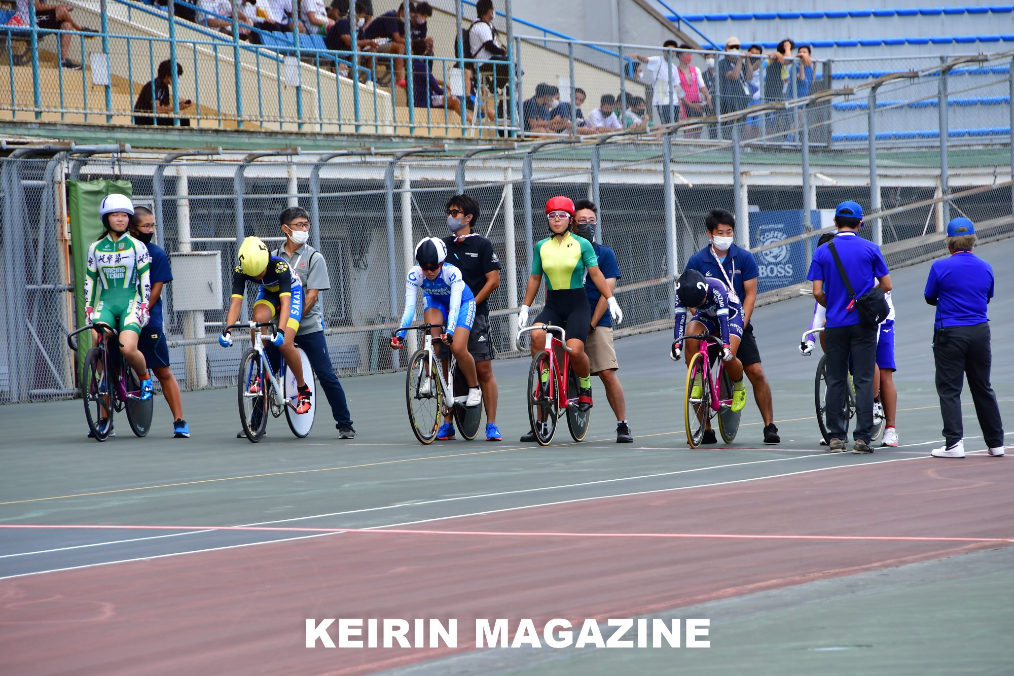 インターハイ21 福井 トラック自転車競技 女子ケイリン1回戦 第1ヒート 第3ヒート Keirin Magazine Note インターハイ21 福井 トラック自転車競技 女子ケイリン1回戦 第1ヒート 第3ヒート Keirin Magazine Note