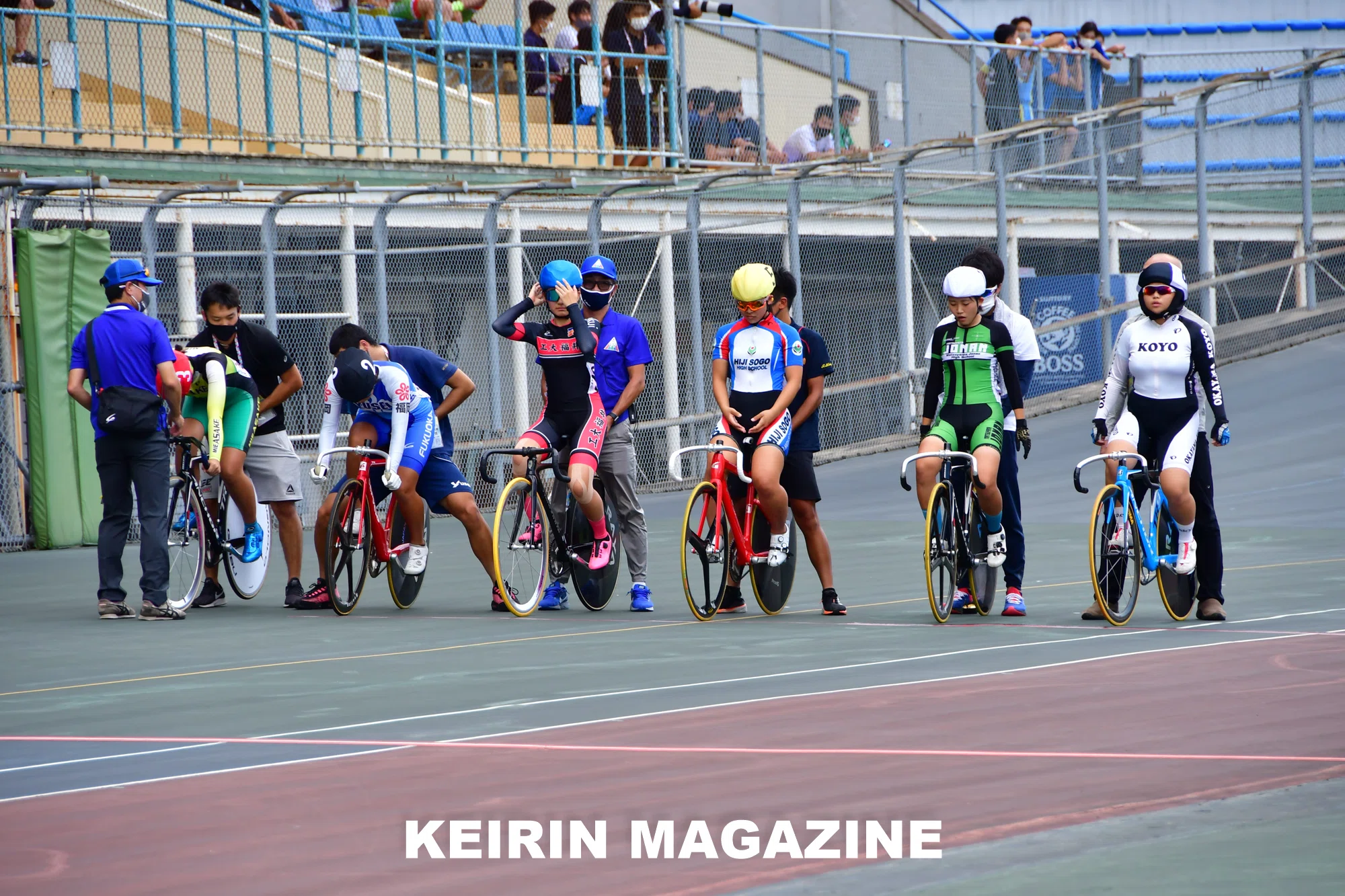インターハイ21 福井 トラック自転車競技 女子ケイリン1回戦 第4ヒート Keirin Magazine Note
