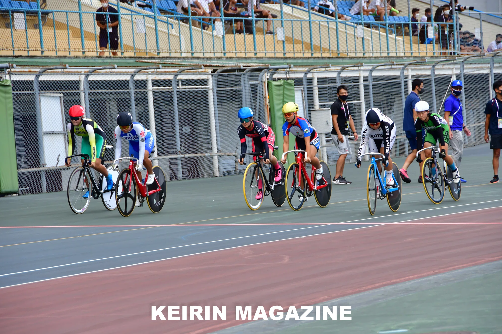インターハイ21 福井 トラック自転車競技 女子ケイリン1回戦 第4ヒート Keirin Magazine Note