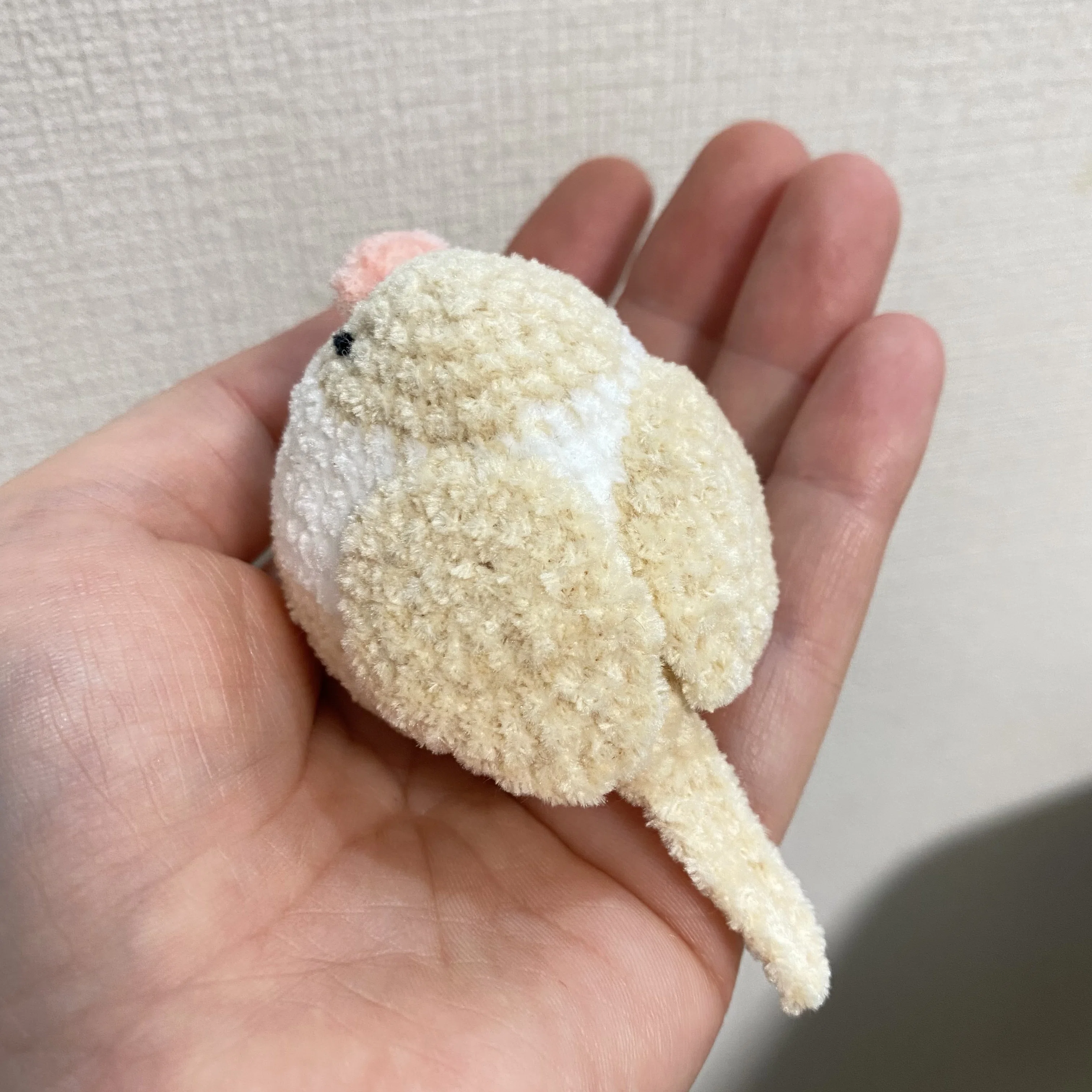 とろけもち鳥・文鳥の編み方｜reirei3413