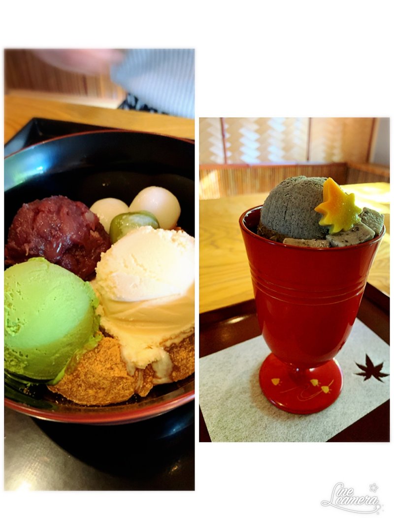 京甘味祇園 +81 277-43-2266 https://goo.gl/maps/HWWcNTv7ufTSUfx67　　　　京都に行ったつもりになれる甘味何処。もっと優雅にゆったりと過ごしたかったけど、私と妹はあまりの美味しさに黙々と食べ、うっとりしつつお店を後にした。