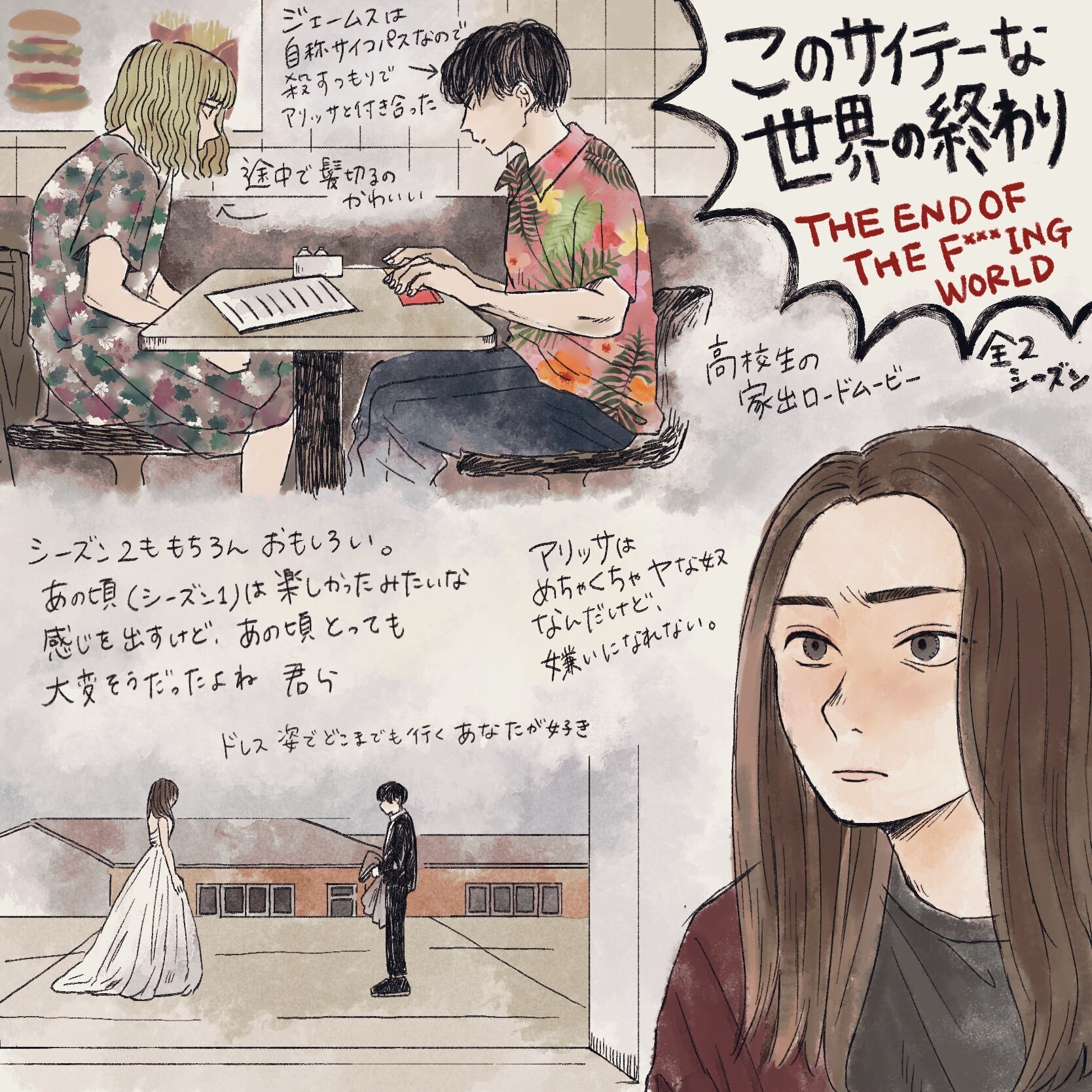 このサイテーな世界の終わり 見た てんぷらチヤコ Note このサイテーな世界の終わり 見た てんぷらチヤコ Note