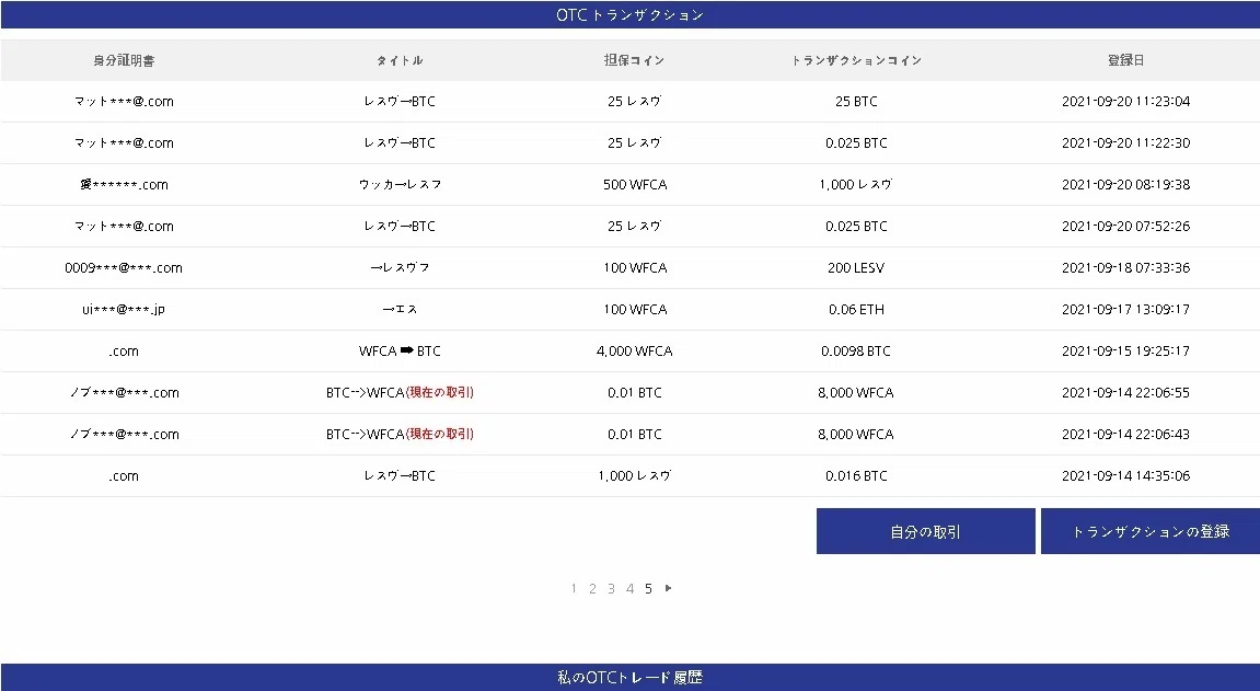 210923 DMW取引所へのOTC COIN登録 現状｜k_aka
