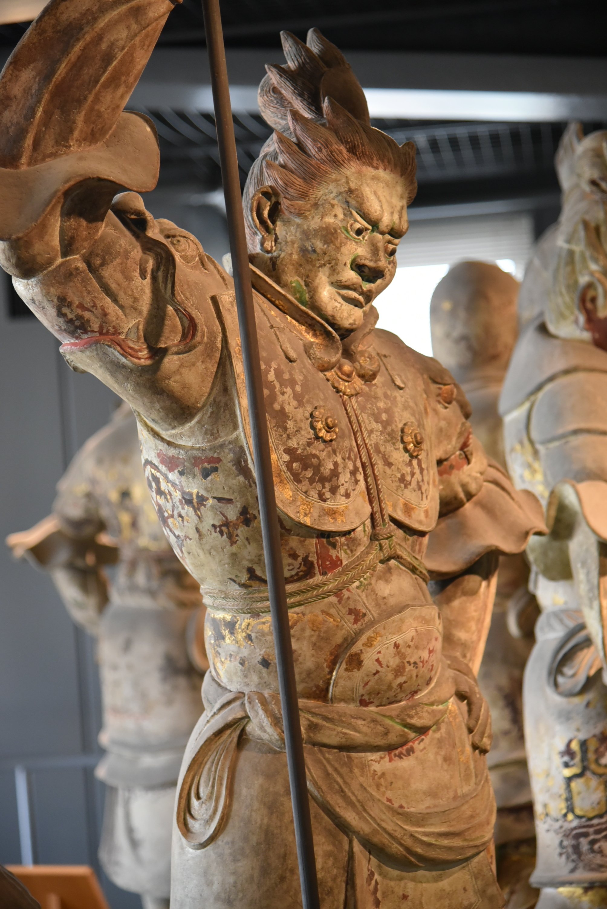 珊底羅大将　仏像　約90cm 特大 お知らせ＞京都で特別展「眷属」好評開催中：朝日新聞
