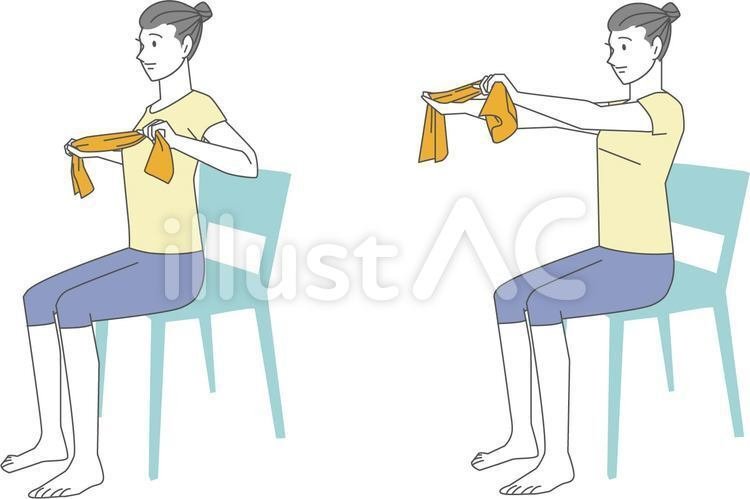 新作 イラスト無料材 ストレッチ 首こり 肩こり 肩甲骨剥がし 無料 イラスト無料提供中 一部有料 Note