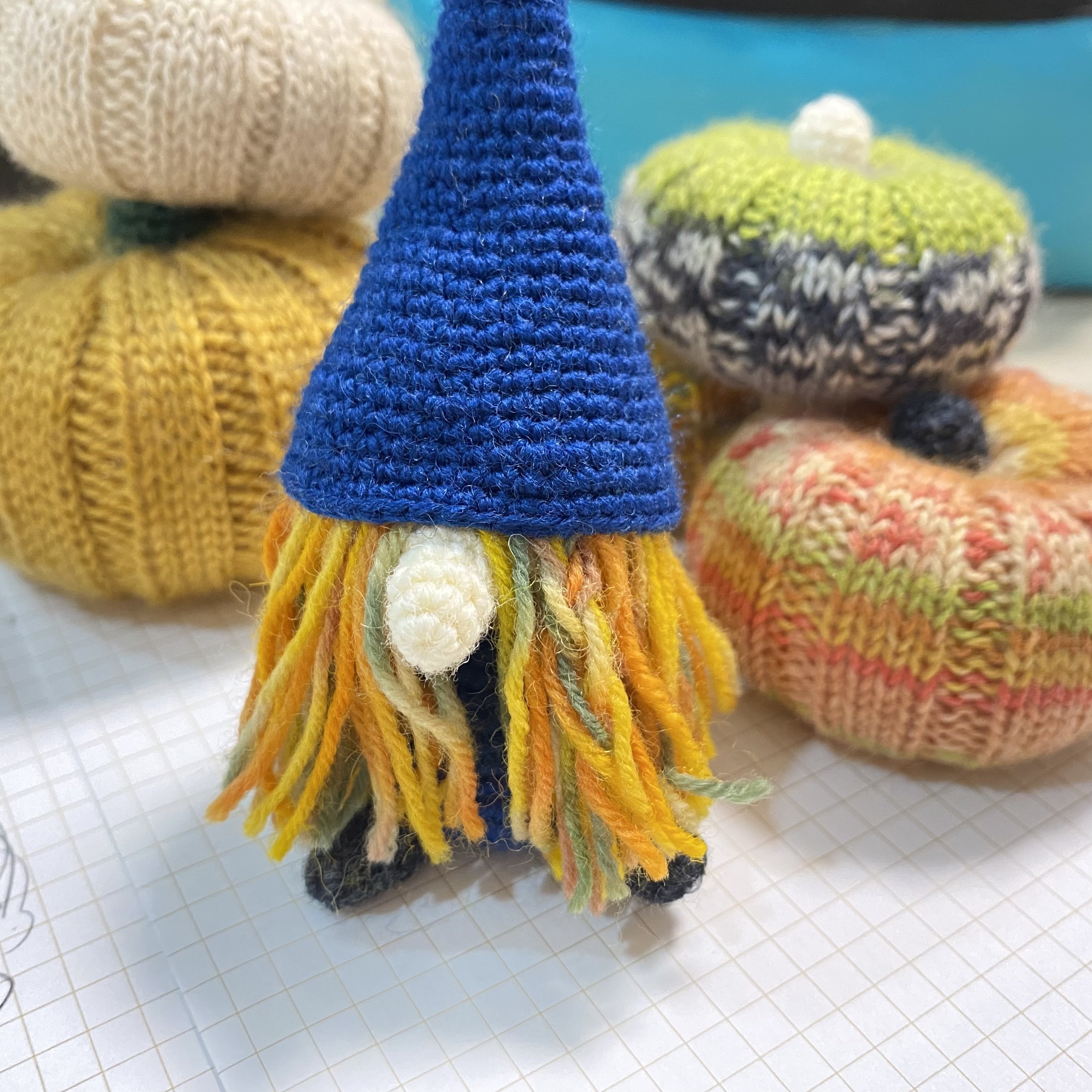 鼻長の魔女ノームの編み方 Reirei3413 Note