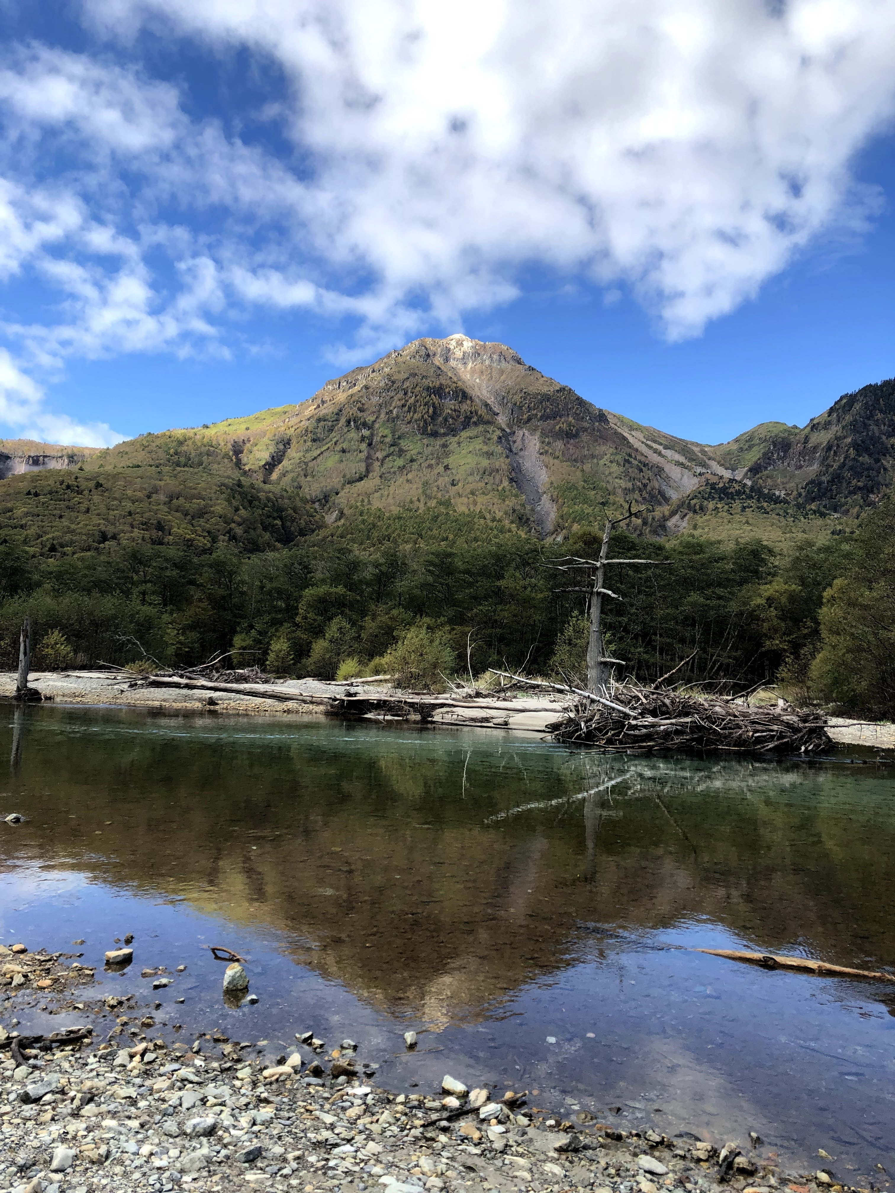 焼岳と大正池 ロイヒ Note