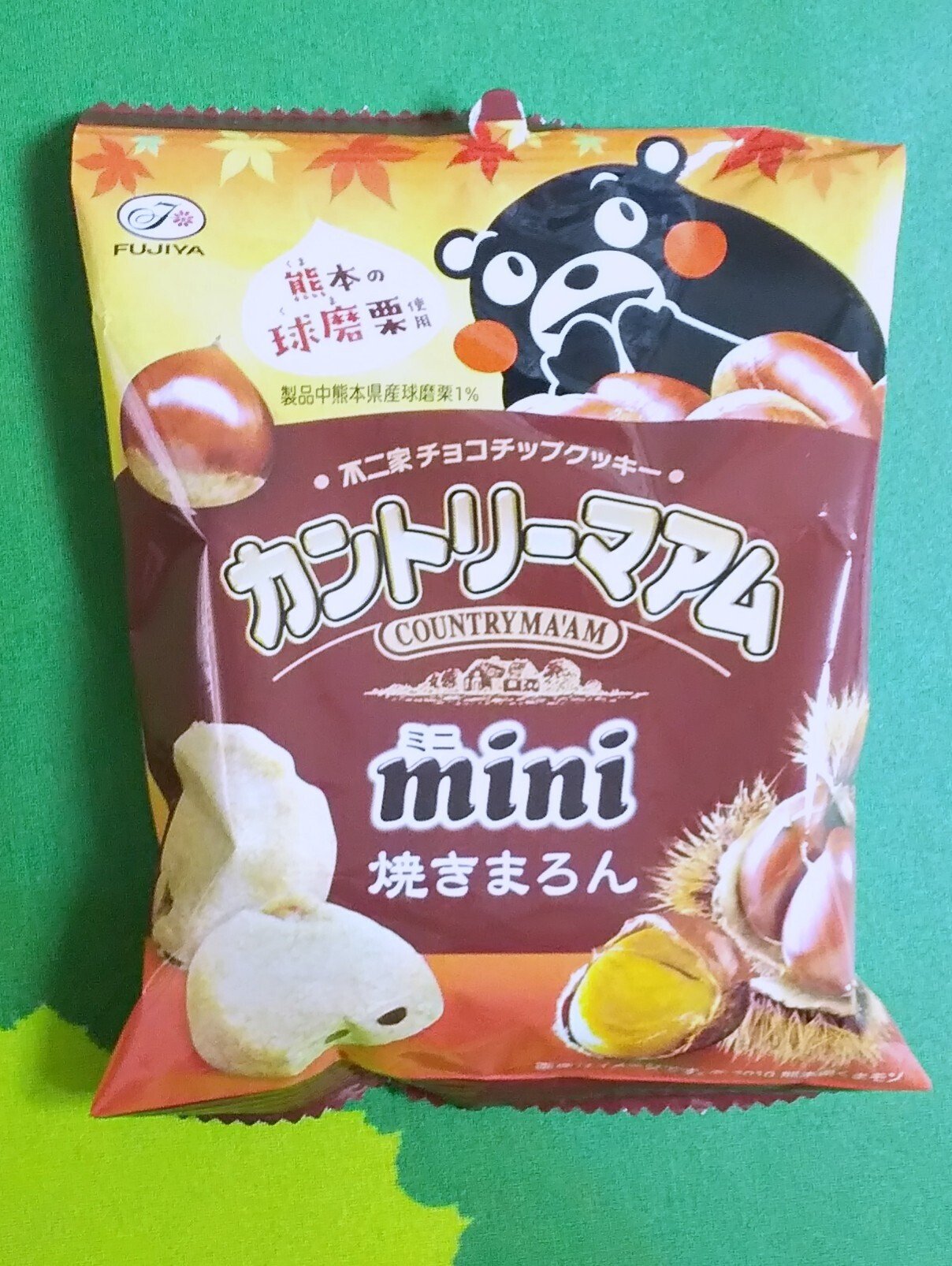 カントリーマアム チョコまみれ と焼きマロン Vegita Note