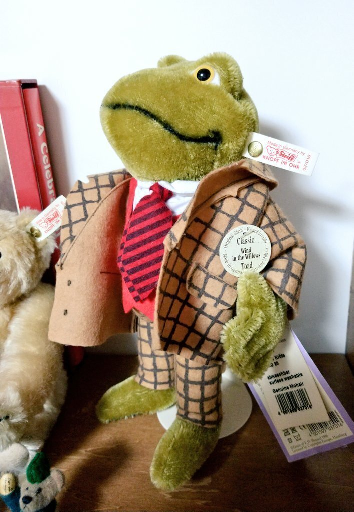 シュタイフ カエル ぬいぐるみ セット ぬいぐるみも好き( *^艸^)❤｜百