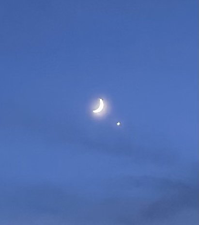 月と金星｜tokokoto888