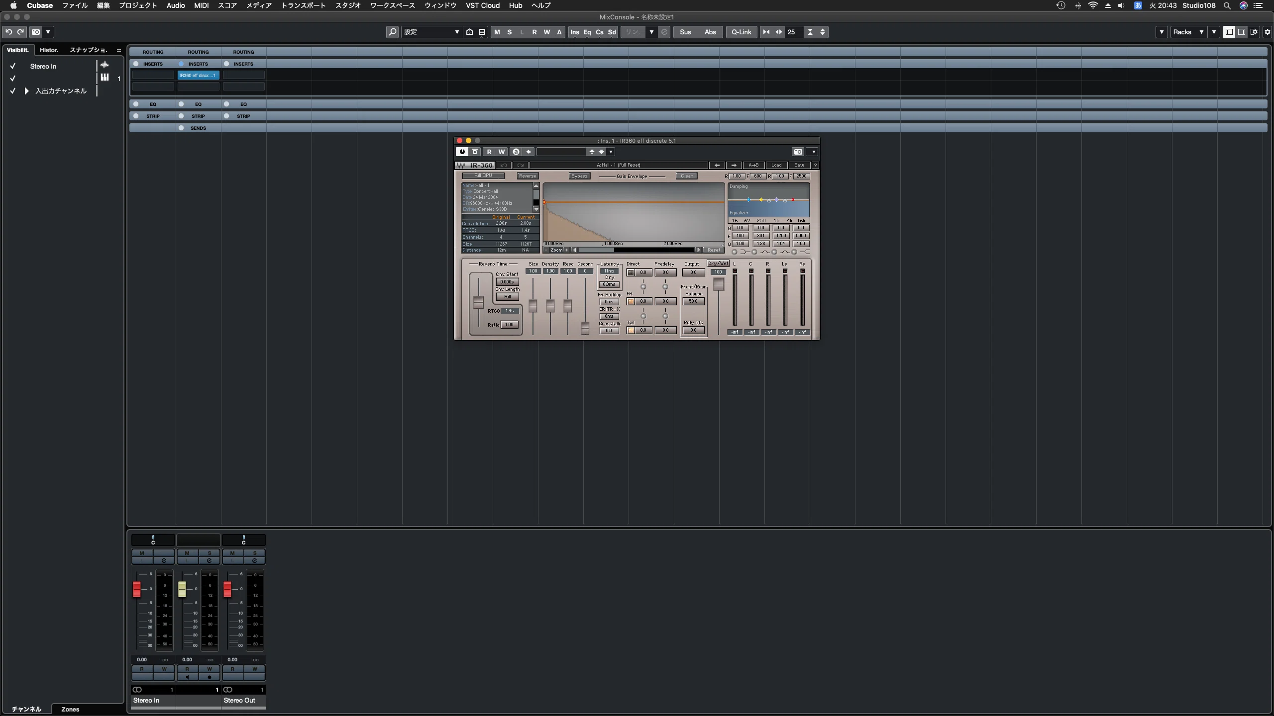 Ir360 Waves / IR360° Convolution Reverb eff discrete 5.1|J.@Studio108