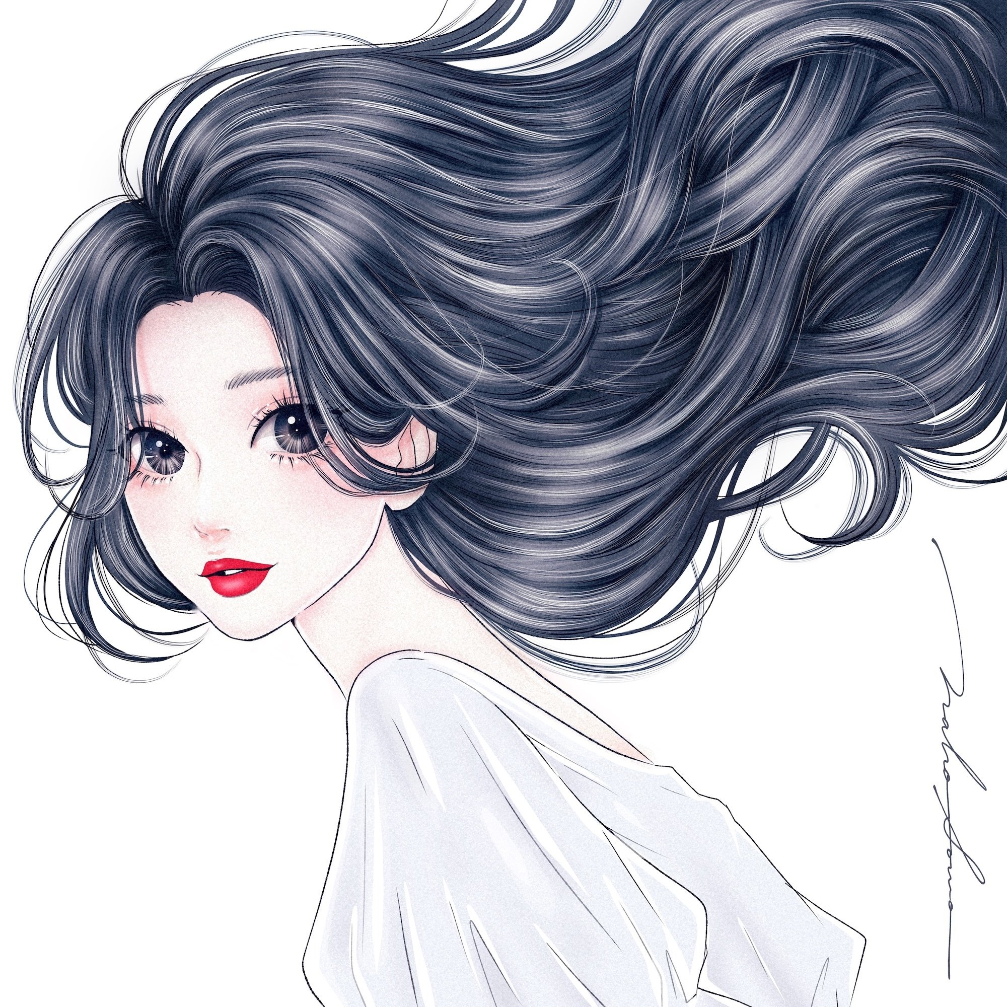 女の子イラスト集 ソウノナホ ソウノナホ イラストレーター Note