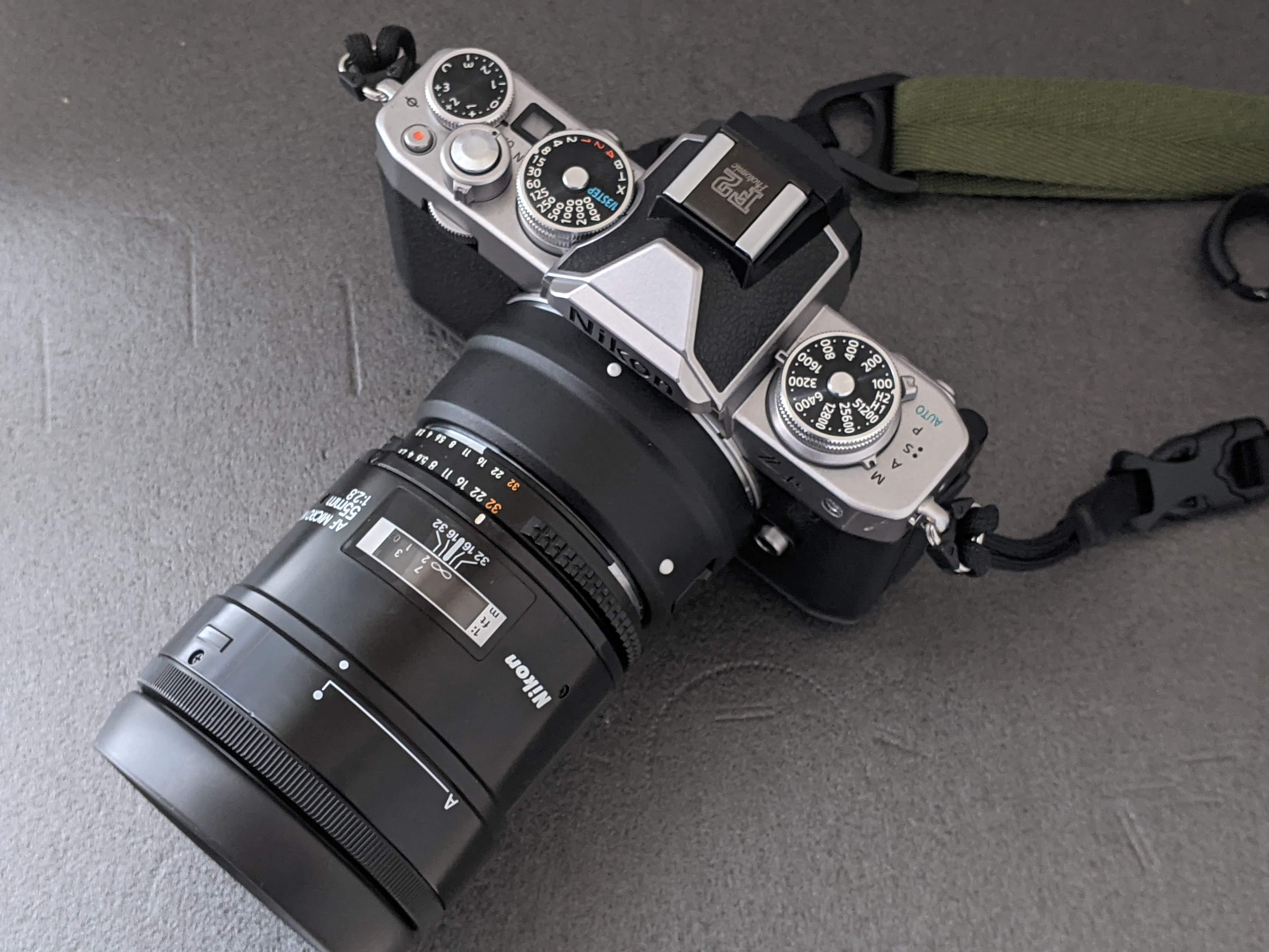 Ai AF Micro-Nikkor 55mm F2.8sを整備して，スナップ写真を撮ってみた