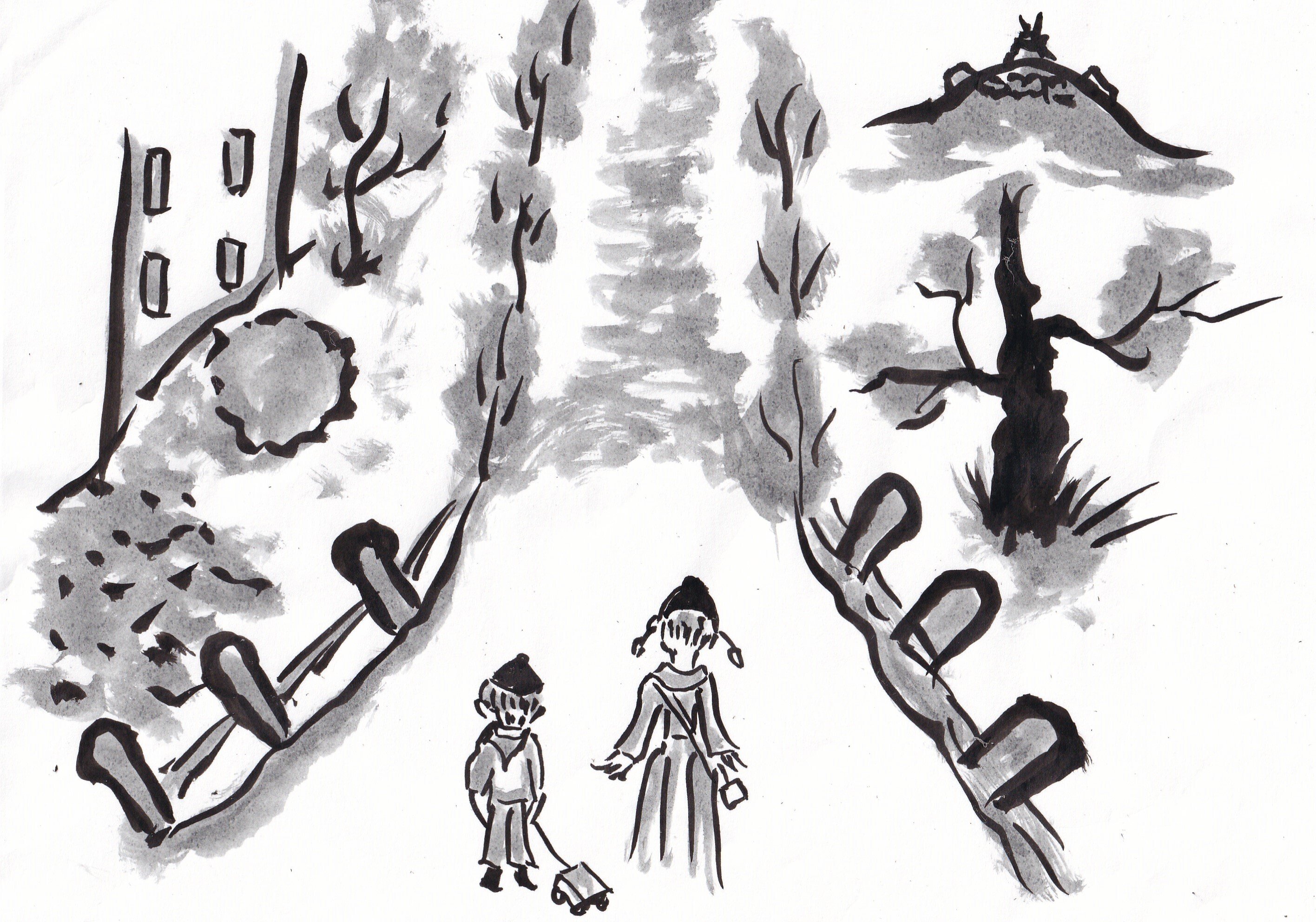 冬晴れの園を歩めば詩生るる 山田幸子フリーアナウンサー Note