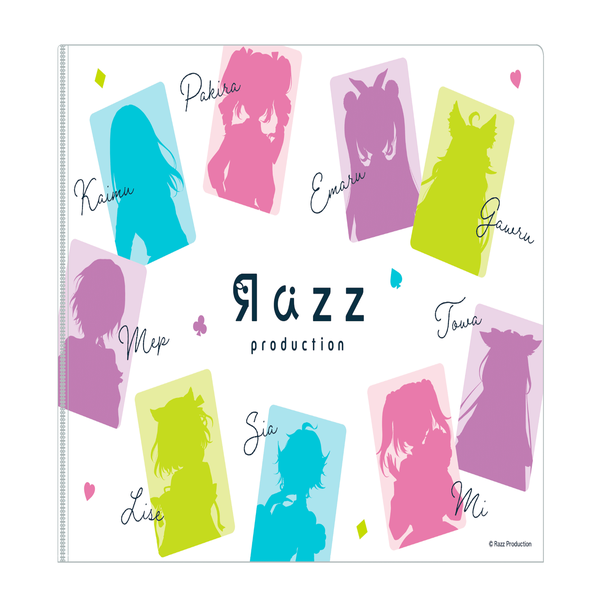 Razzプロダクション公式グッズ いよいよ発売！ラインナップをご紹介し