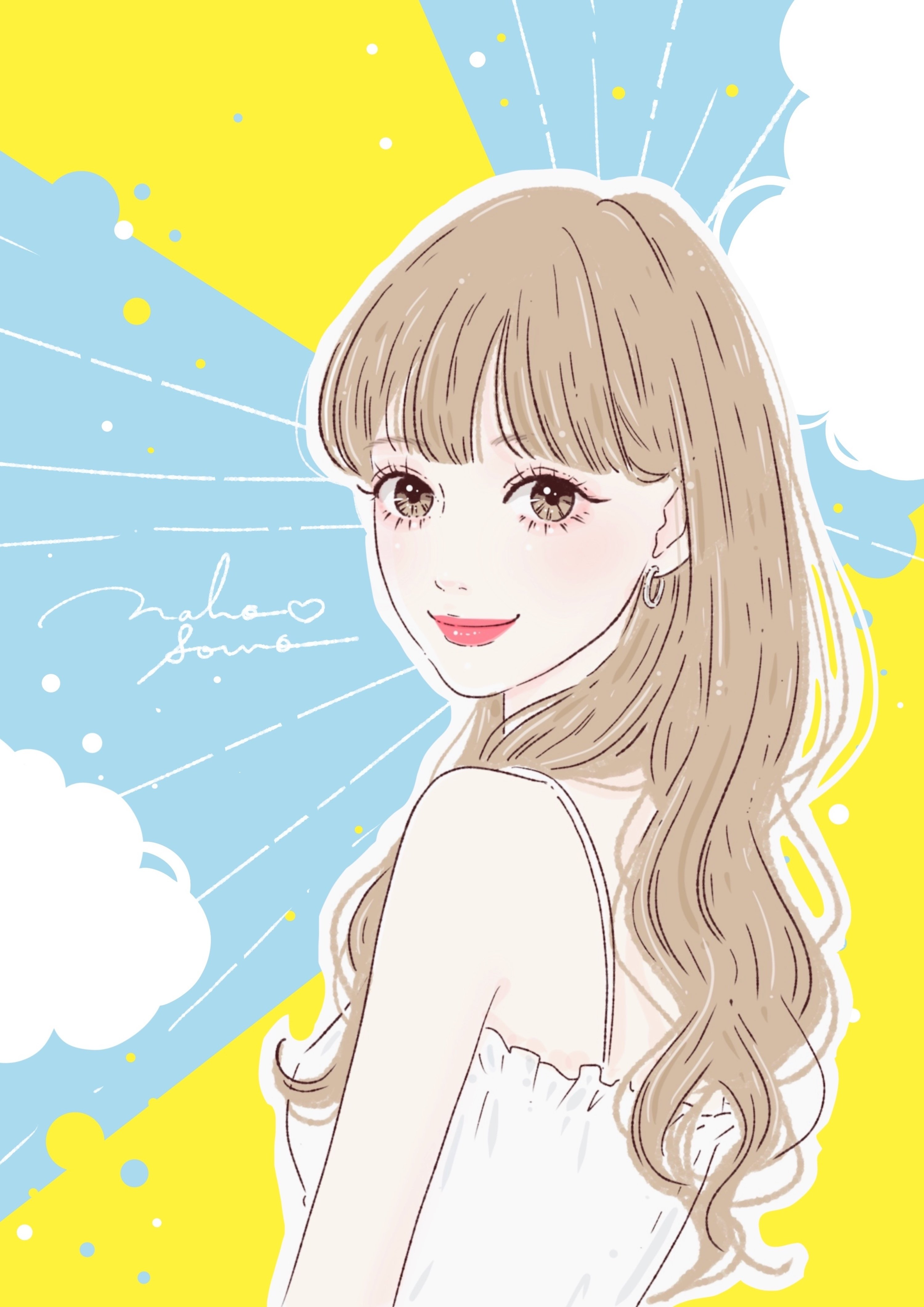 女の子イラスト集 ソウノナホ ソウノナホ イラストレーター Note