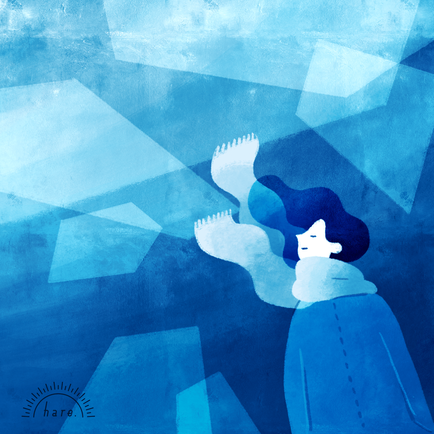 氷の下 おくちはる イラスト デザインする人 Note