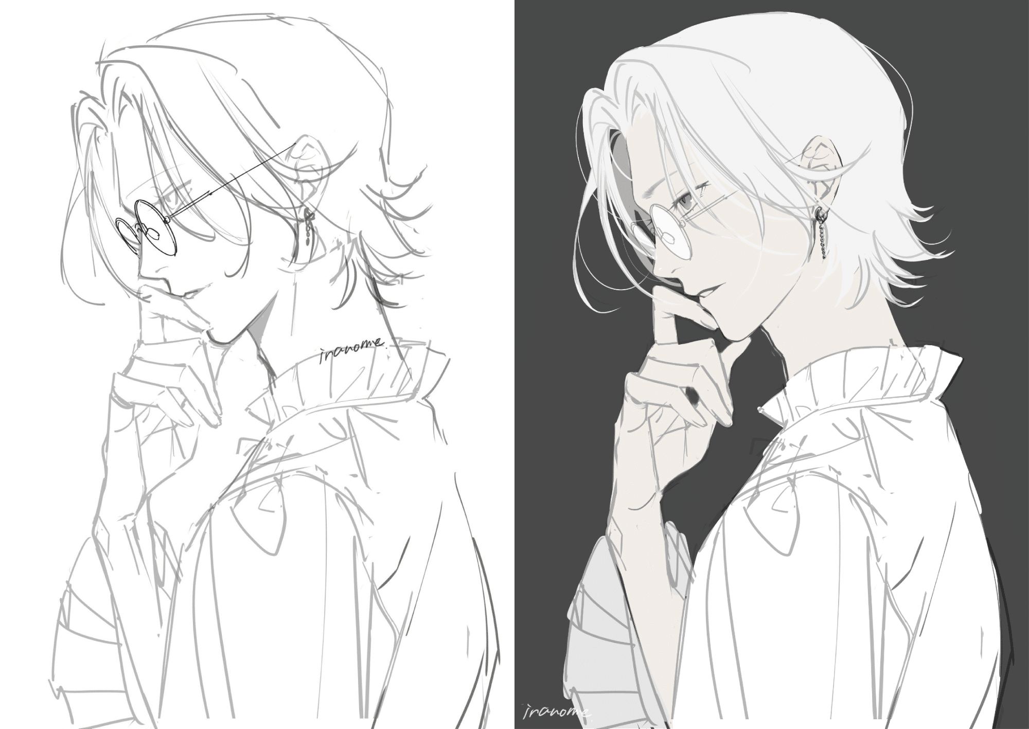 美しい男にはメイクをしたい 仕草から質感まで魅せるイラストの描き方 Kuaイラストレーションコース Note 美しい男にはメイクをしたい 仕草から質感まで魅せるイラストの描き方 Kuaイラストレーションコース Note