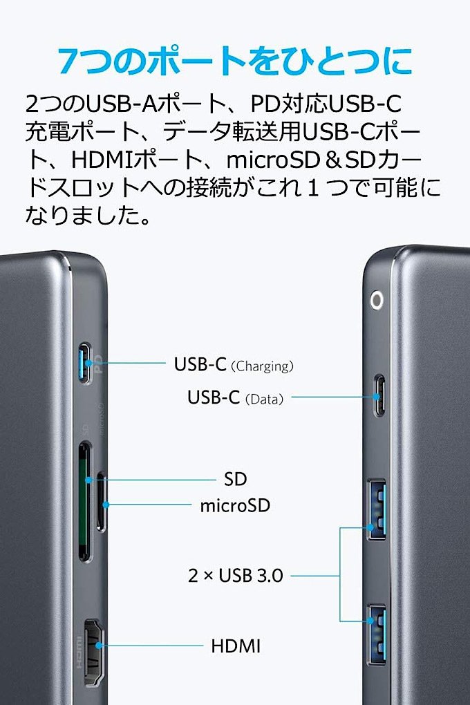 2021年】MacBookにおすすめのUSB-Cハブ メリットあわせて紹介｜みつ