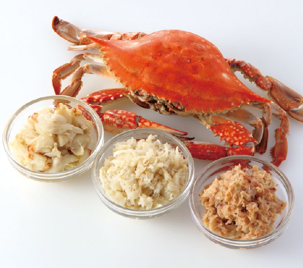 素材のちから - カニの身でつくるキラーメニュー