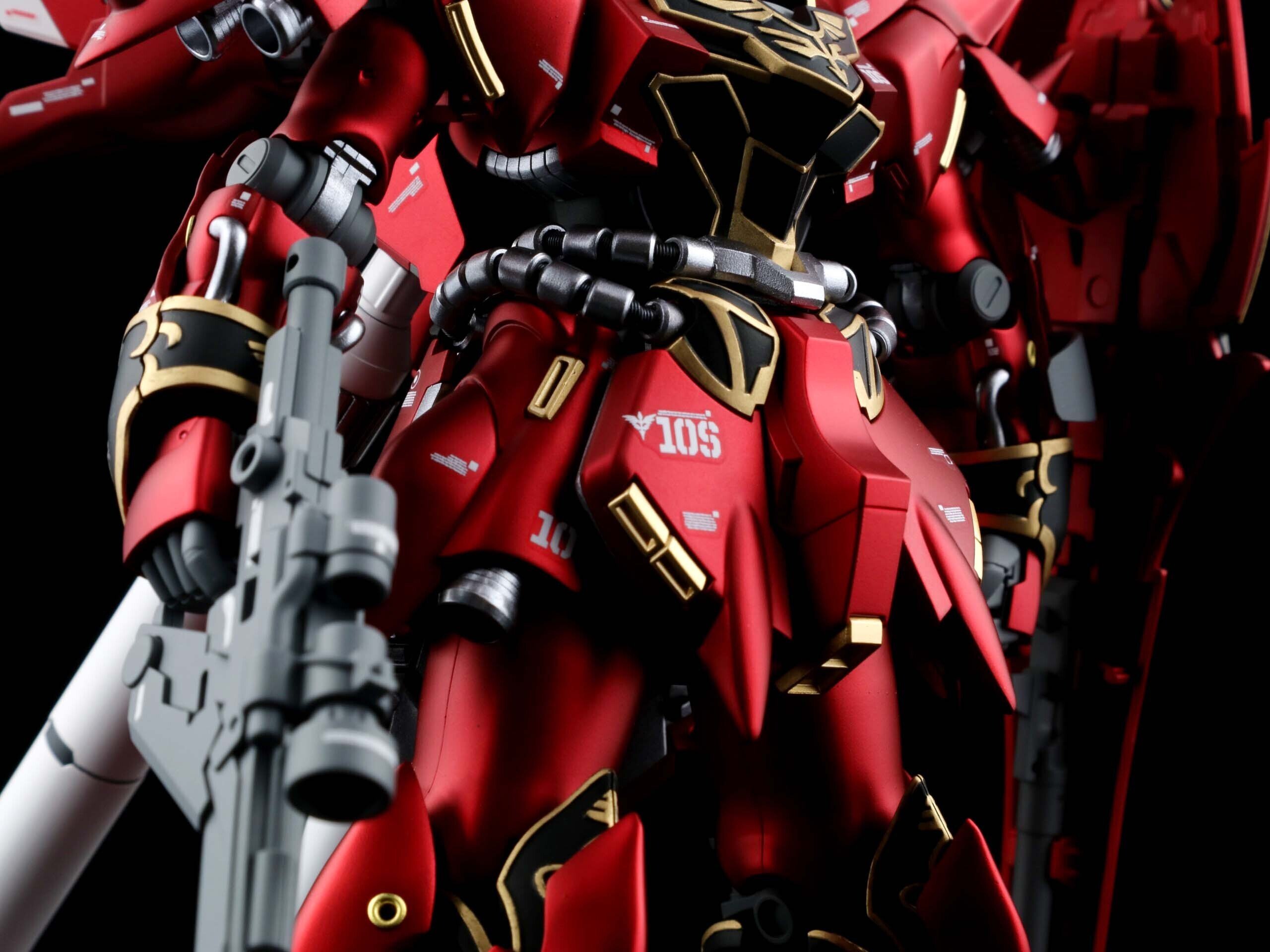 つや消しキャンディ塗装で「HGUCシナンジュ」をより美しく。｜ジンの