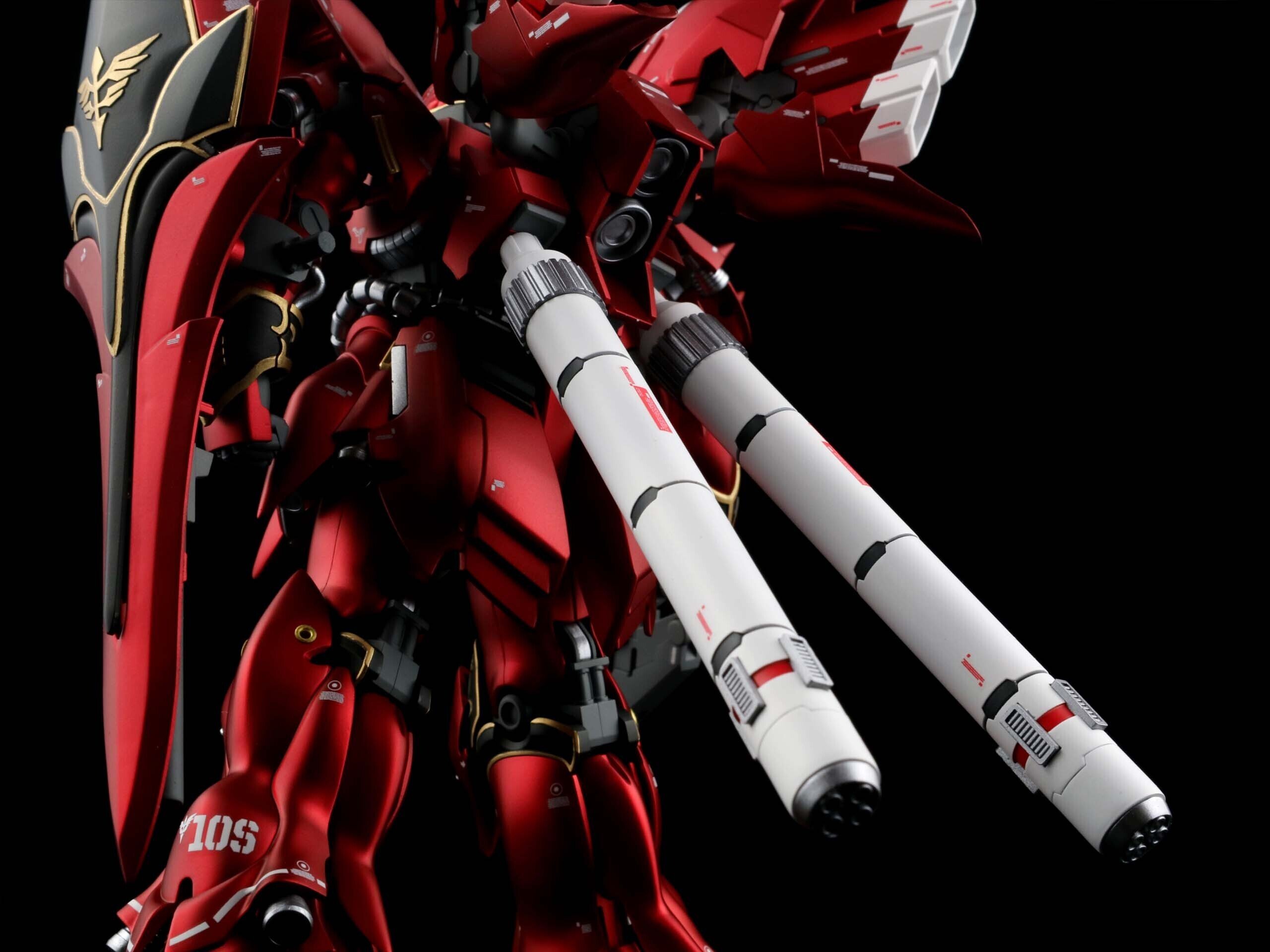 つや消しキャンディ塗装で「HGUCシナンジュ」をより美しく。｜ジンの