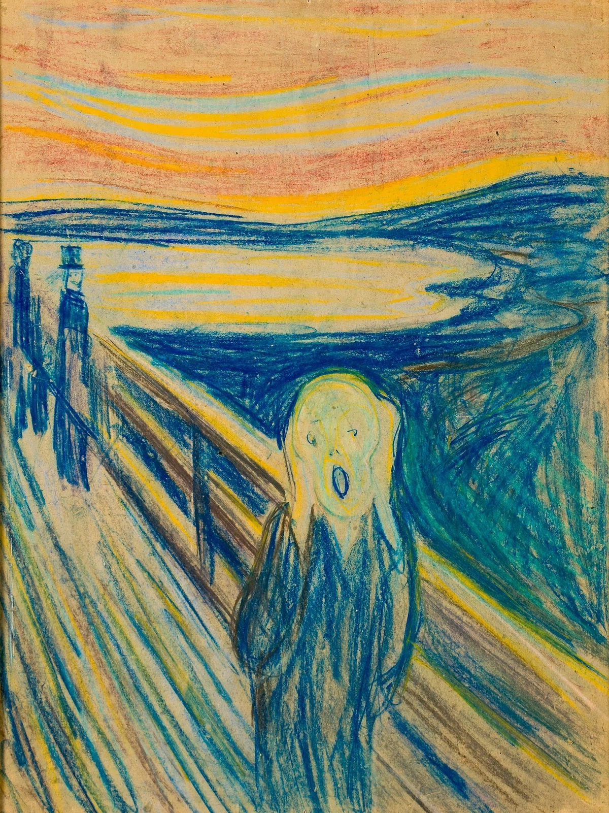 ムンク＜叫び＞と同じノルウェー美術館収蔵画家 Sigurd Eriksen 油絵 
