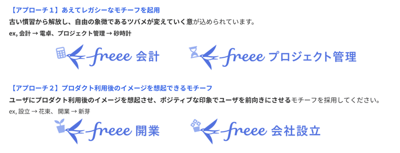 モチーフの起用基準画像:あえてレガシーなものや、プロダクト利用後のイメージをモチーフにしている