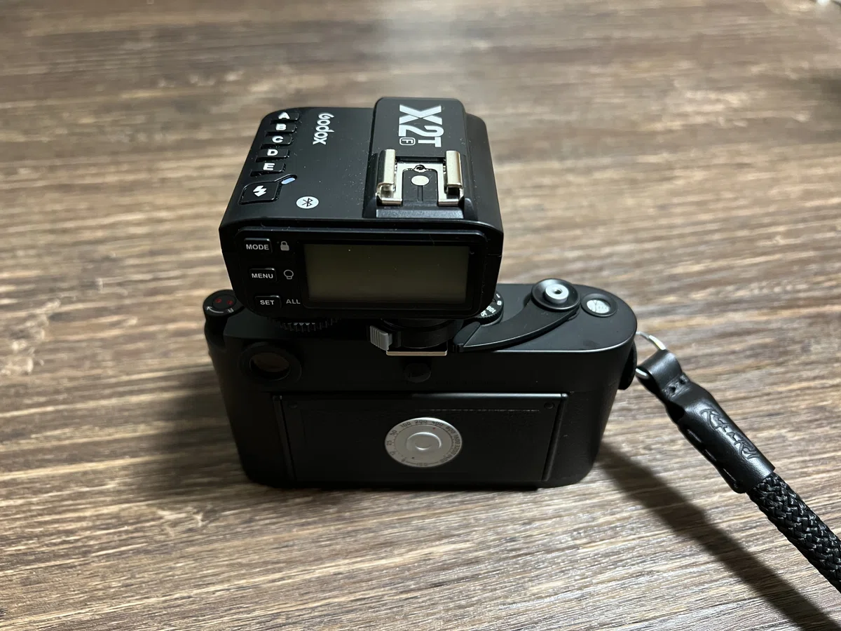 Leica M-AとGODOX X2T-F（フジフィルム用）でワイヤレスストロボできた 