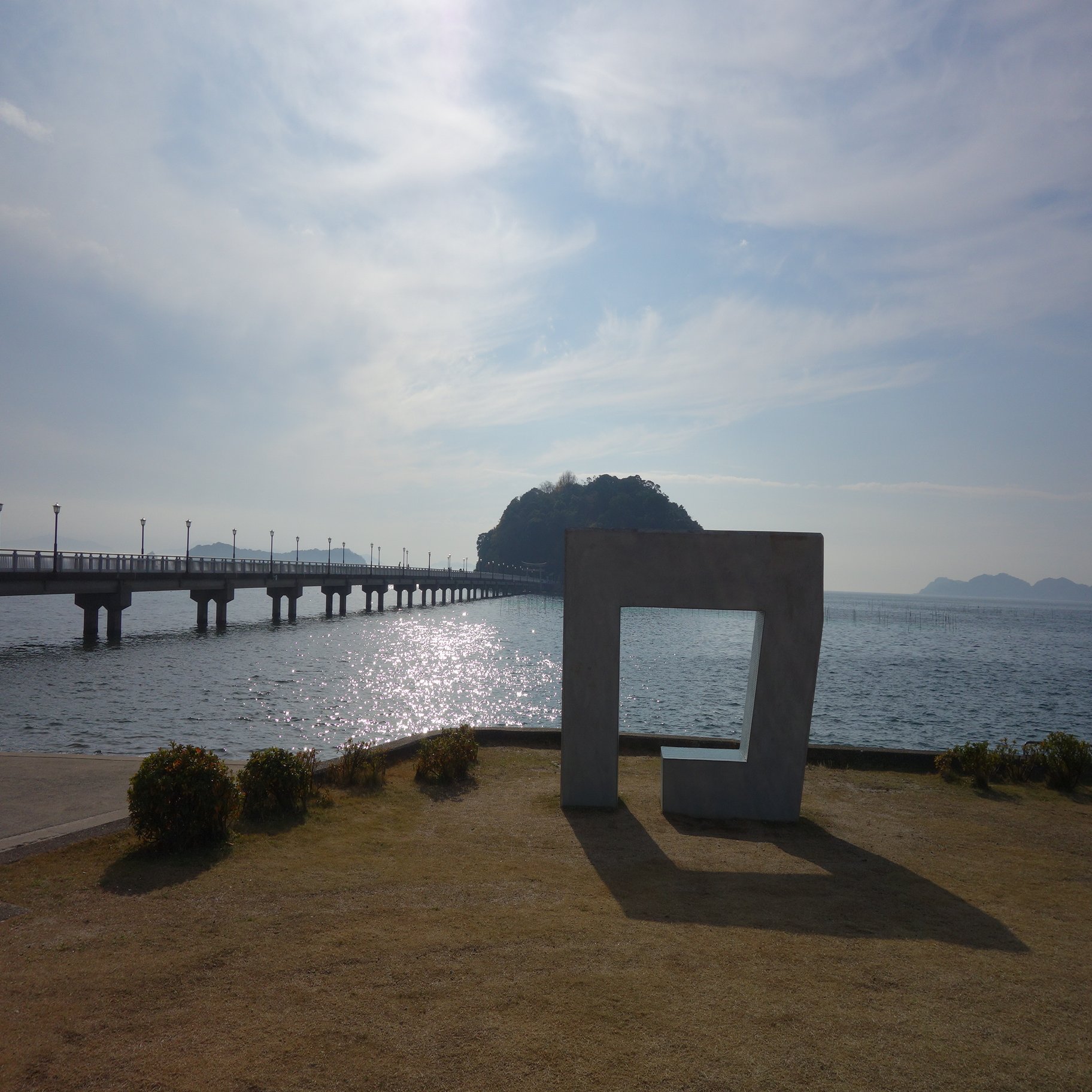 蒲郡市の竹島に新しいインスタレーションが出来たので撮影してみた おいでよ蒲郡 Note
