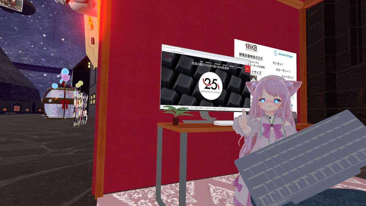 F Note Keyboard VR, Keyboards, and Input Devices|ginjake