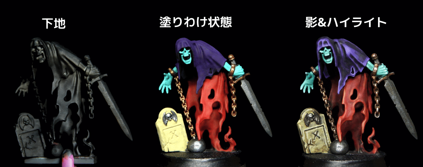 ミニチュアペイント初心者ガイド③【ベースデコレーション入門・仕上げ