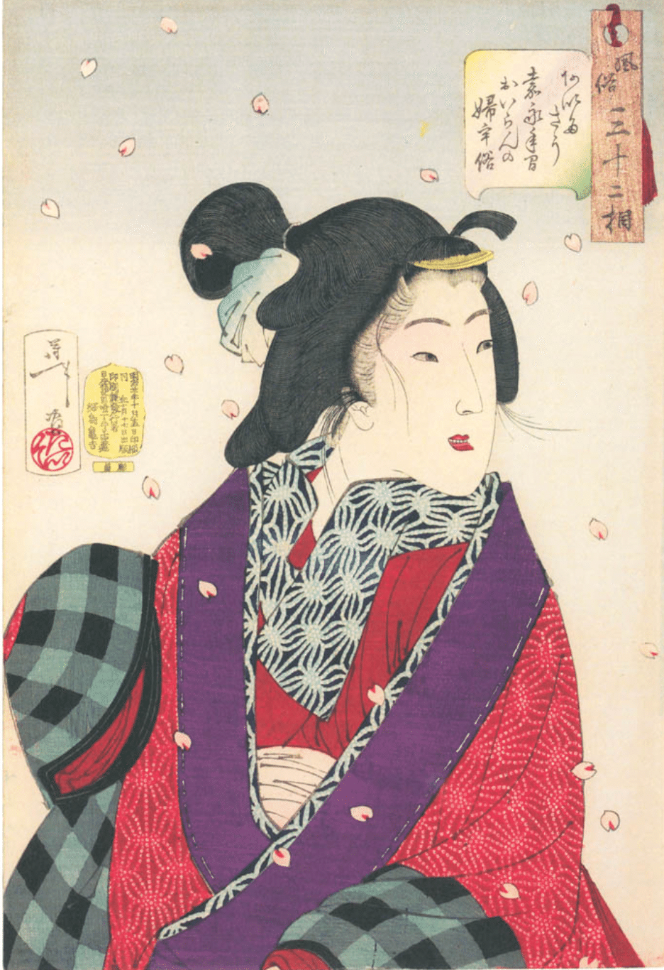 あいたさう』−この花魁の行先は、、。−『風俗三十二相』｜おうよう