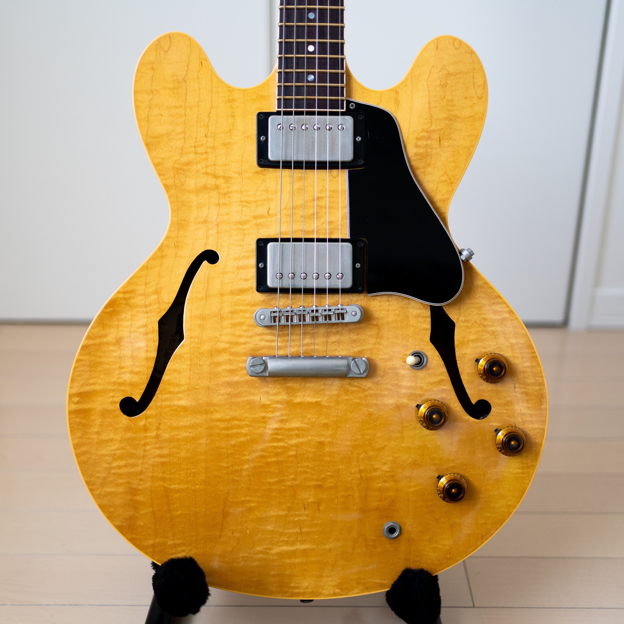 【限定モデル】Q547 BMM JESCAR EVOgold ES-335のリフレット(Jescar EVO Gold)｜Croquetteギター機材研究