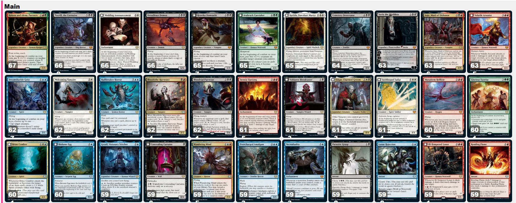 MTGアリーナ】17Landsのデータを活用したデータドラフトのすすめ｜Ombre