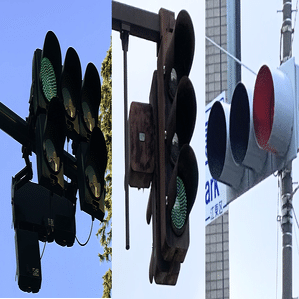 信号機の庇 ひさし はなぜあるの 道路標識マニア Note