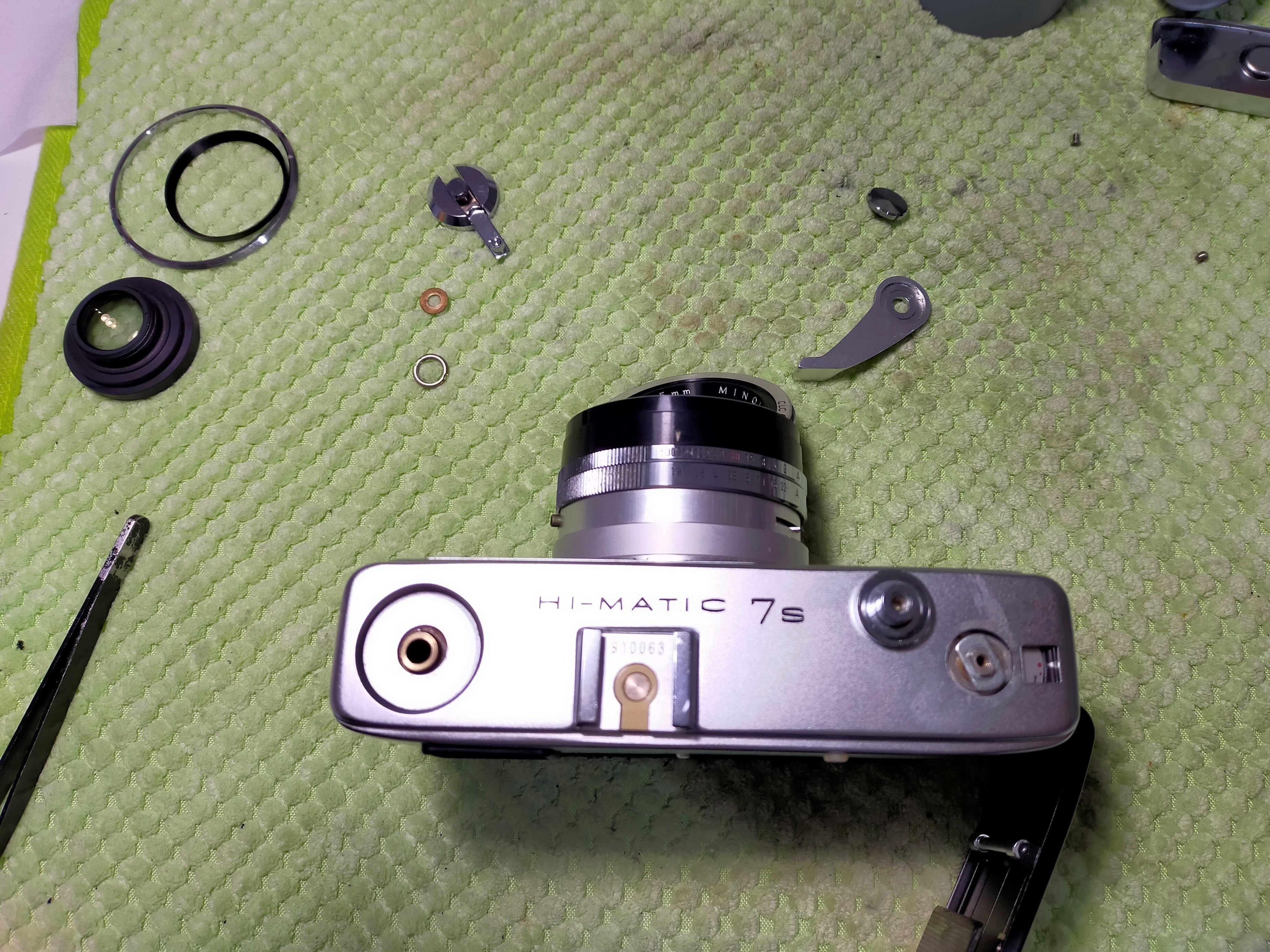 ミノルタ Himatic 7 キャノン AE-1 フィルムカメラ 動作未確認