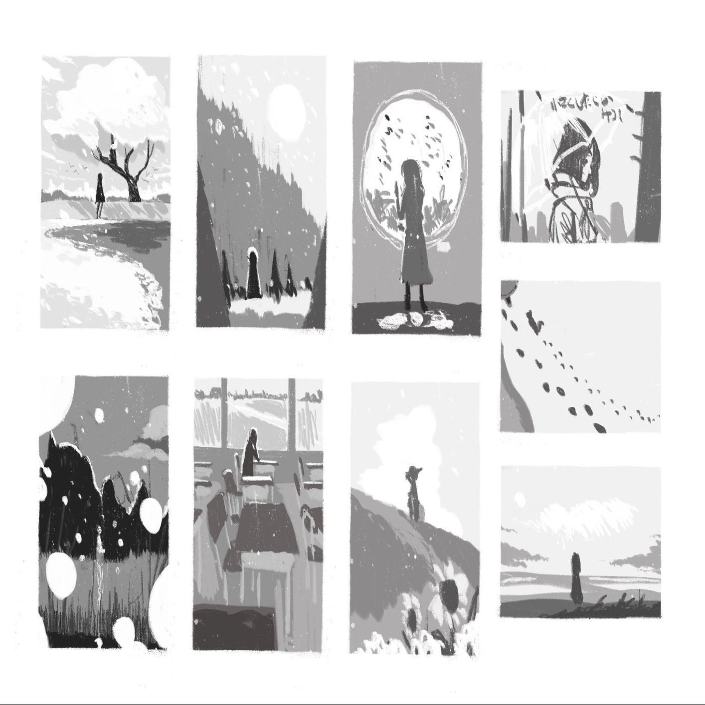 ラフ検討のススメ 単純化と色と構図 しまざきジョゼ Kuaイラストレーションコース Note