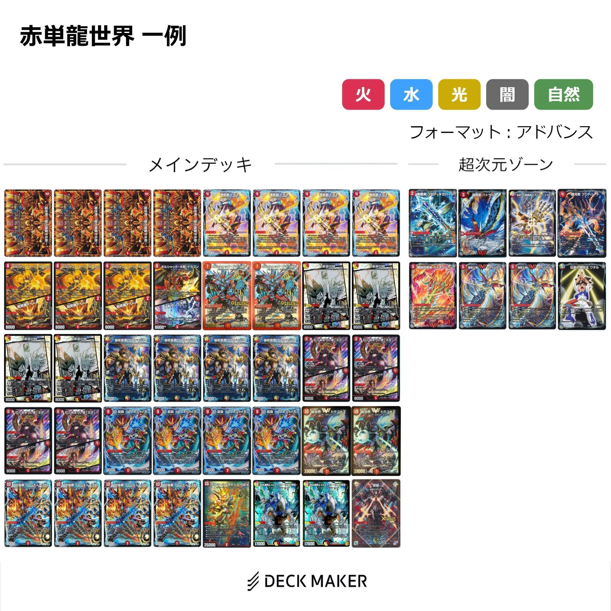 投げ銭方式】赤単龍世界 解説 【デュエマ】 ｜らもナビ