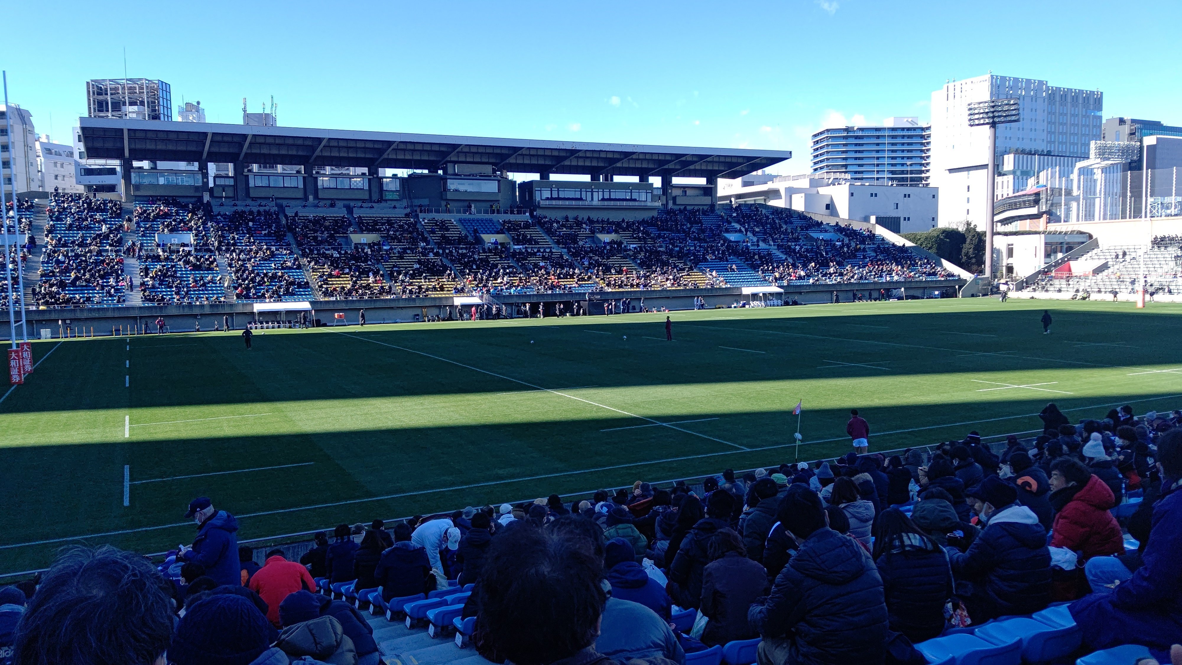 ミスの代償 ラグビー大学選手権準々決勝 早稲田大学対明治大学 12月26日 Hla0048 Note