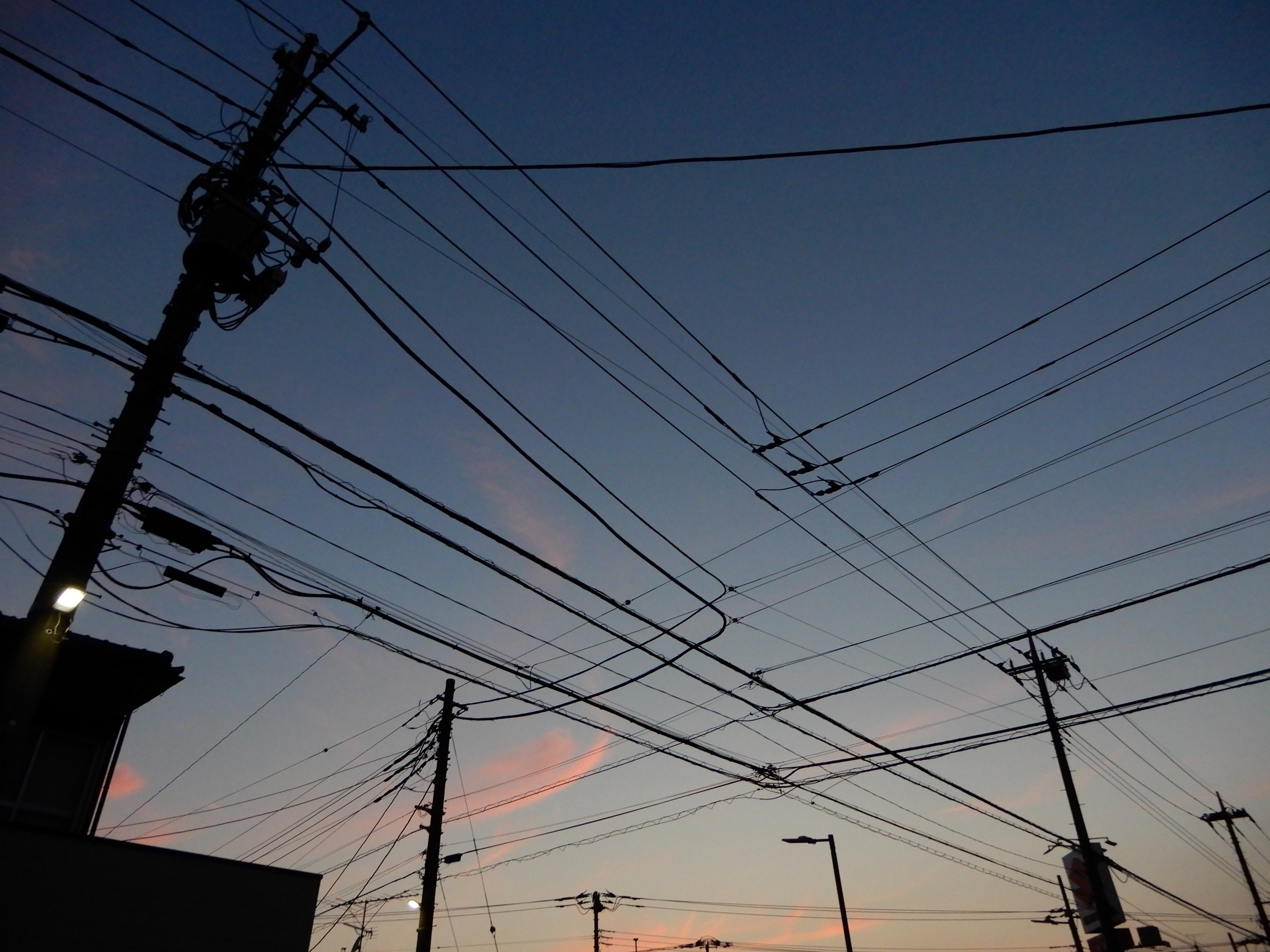 夜の青空」と、みんなのフォトギャラリーと｜下司智津惠(GeshiChizue)