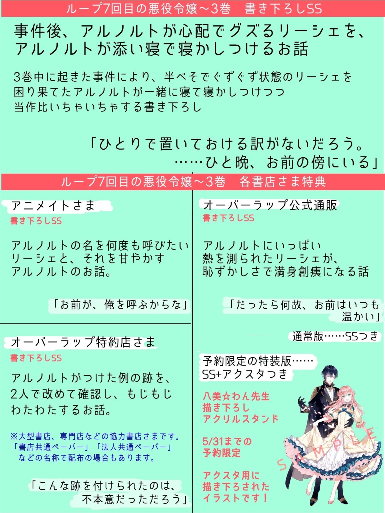 ルプなな SS特典 ルプなな】Blu-ray上巻 特典の小説について｜雨川 透子/Touko