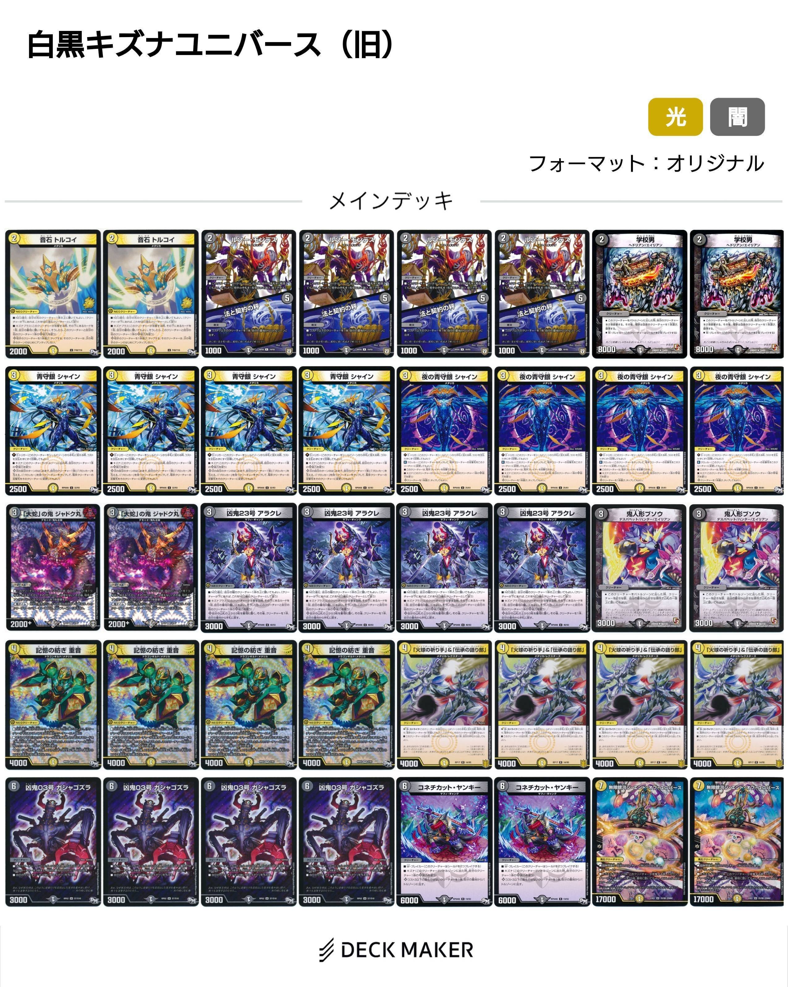 ナイトループ デッキパーツ 36枚 ザビミラ4世 グレイテスト