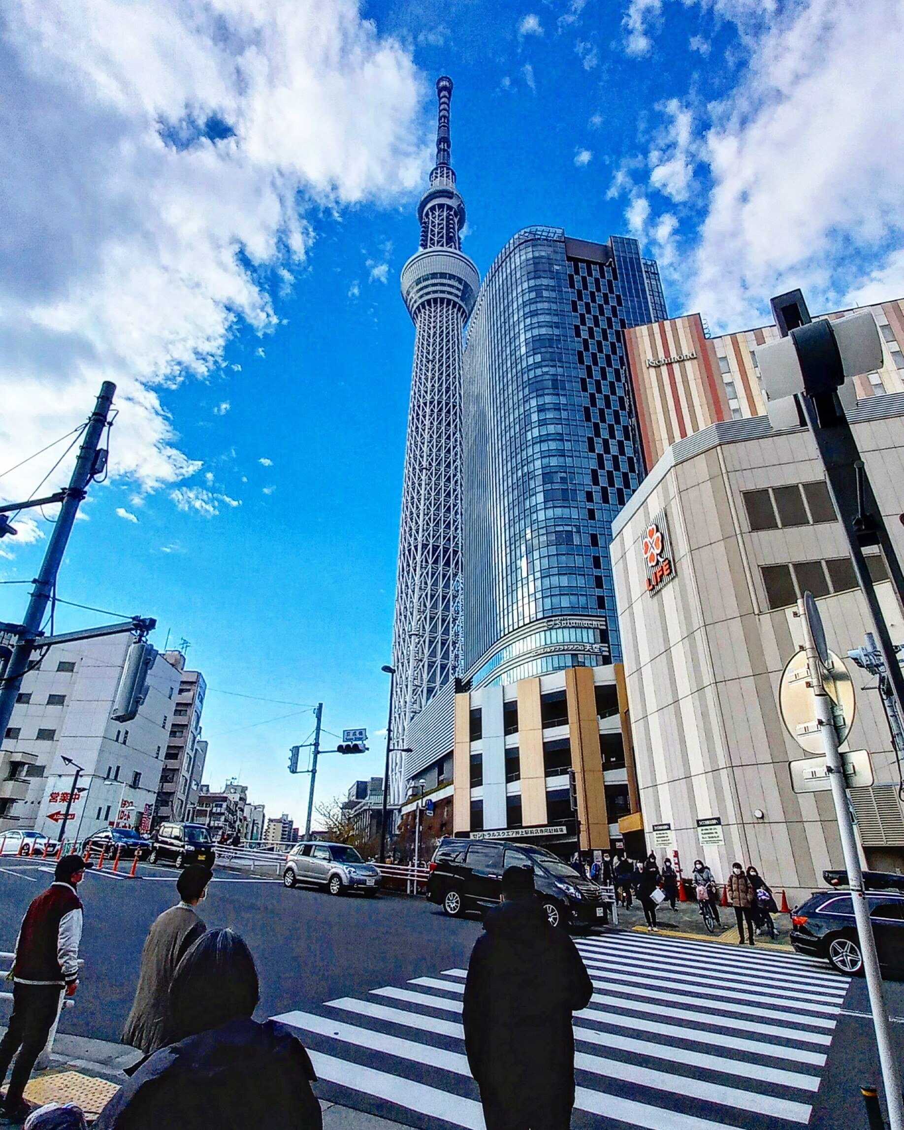 東京万景 スカイツリーを眺めながら押上から錦糸町まで歩く 消雲堂 しょううんどう Note