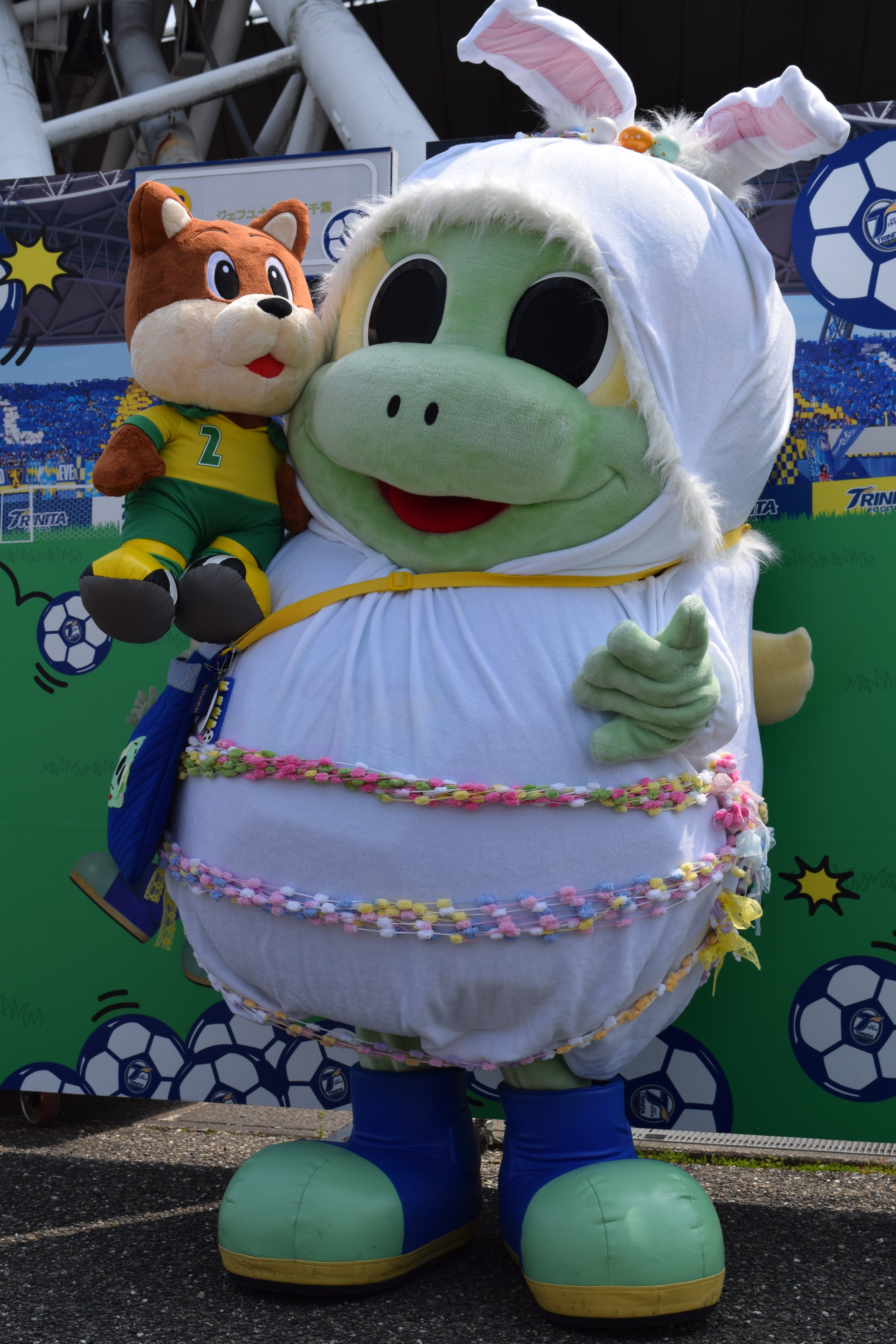 圧倒的ニータン ぬいぐるみ クラファン限定特大 大分トリニータ