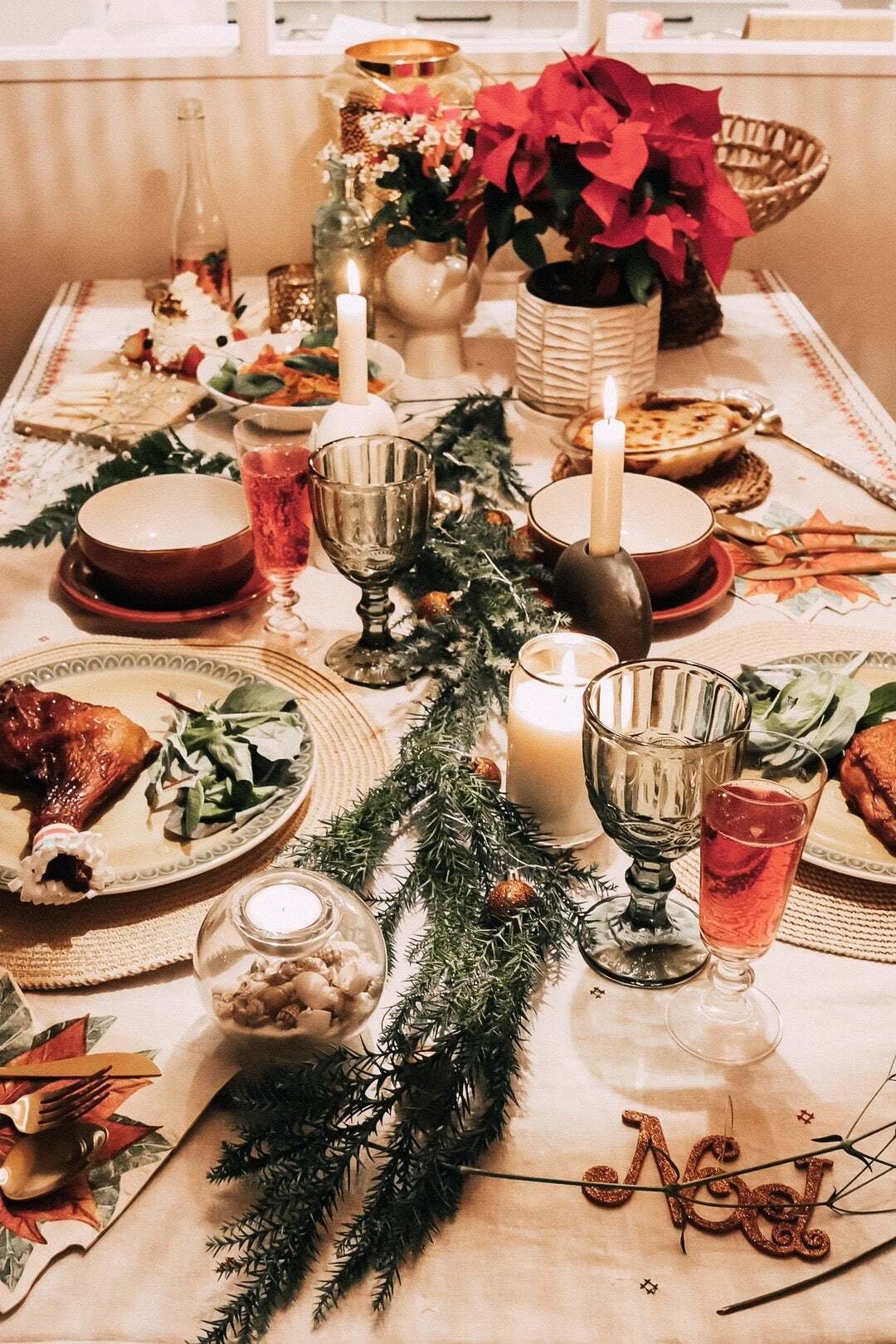 本気出してクリスマスのテーブルコーディネートをやってみた｜早［SAKI］