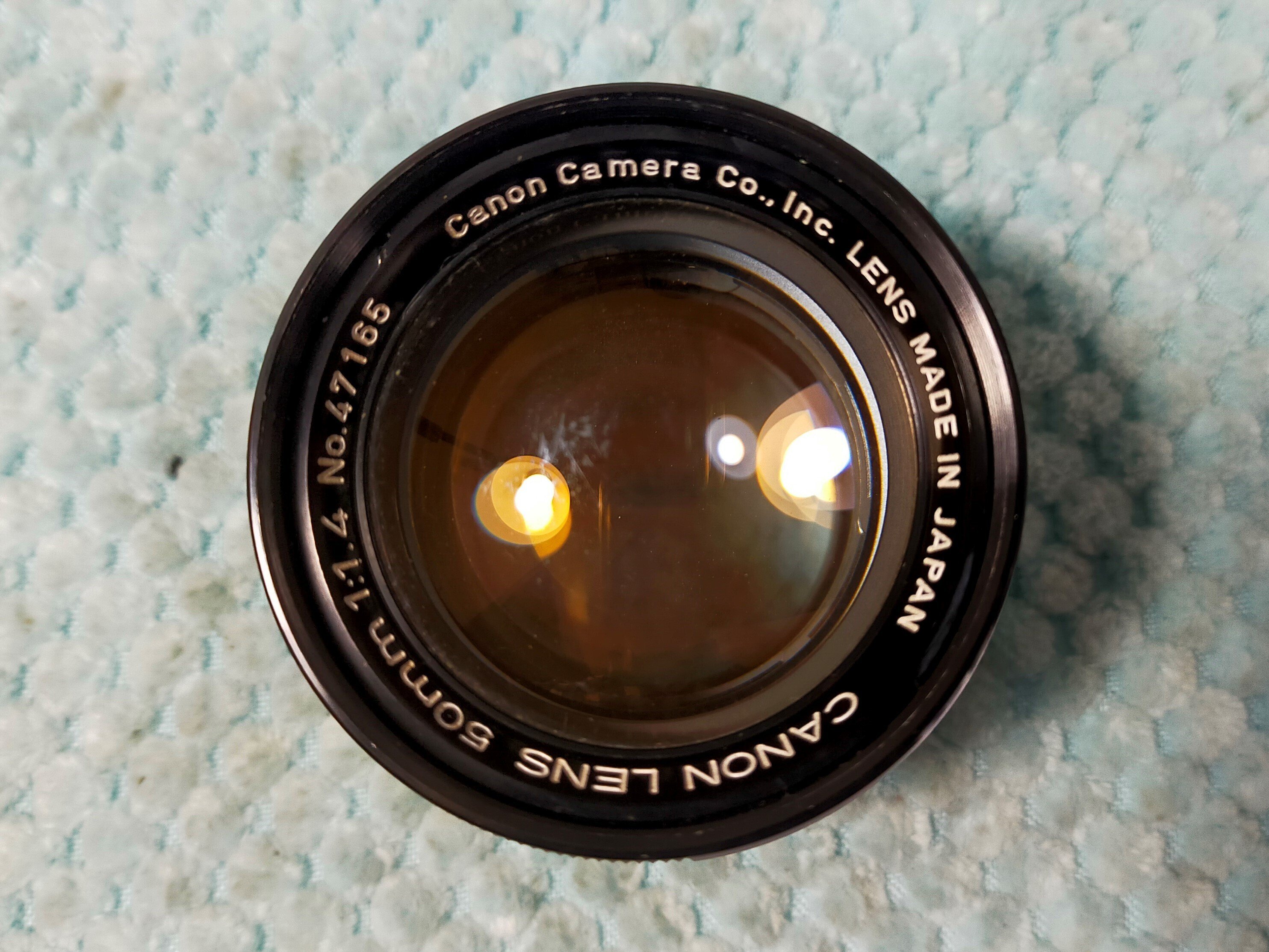 【F2155】Canon 50 F1.4 L キャノン Lマウント