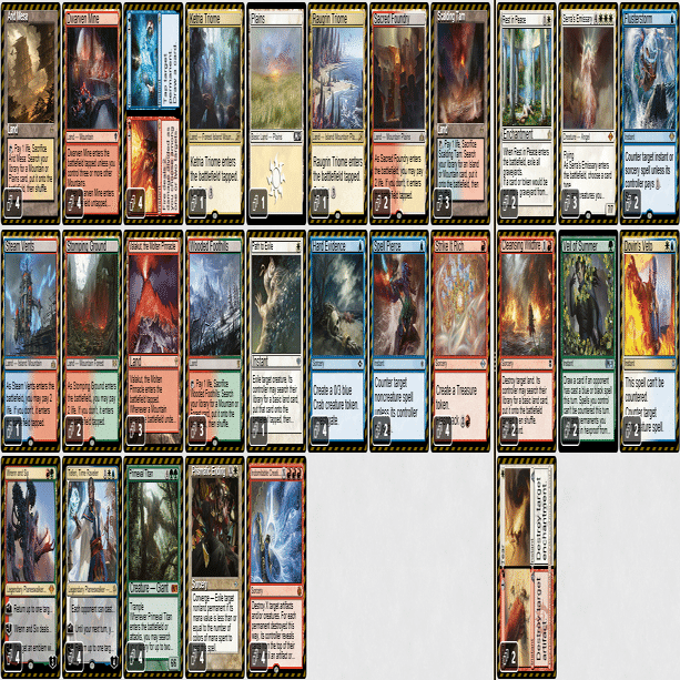 MTG【タイタンヴァラクート】デッキパーツセット(モダン)